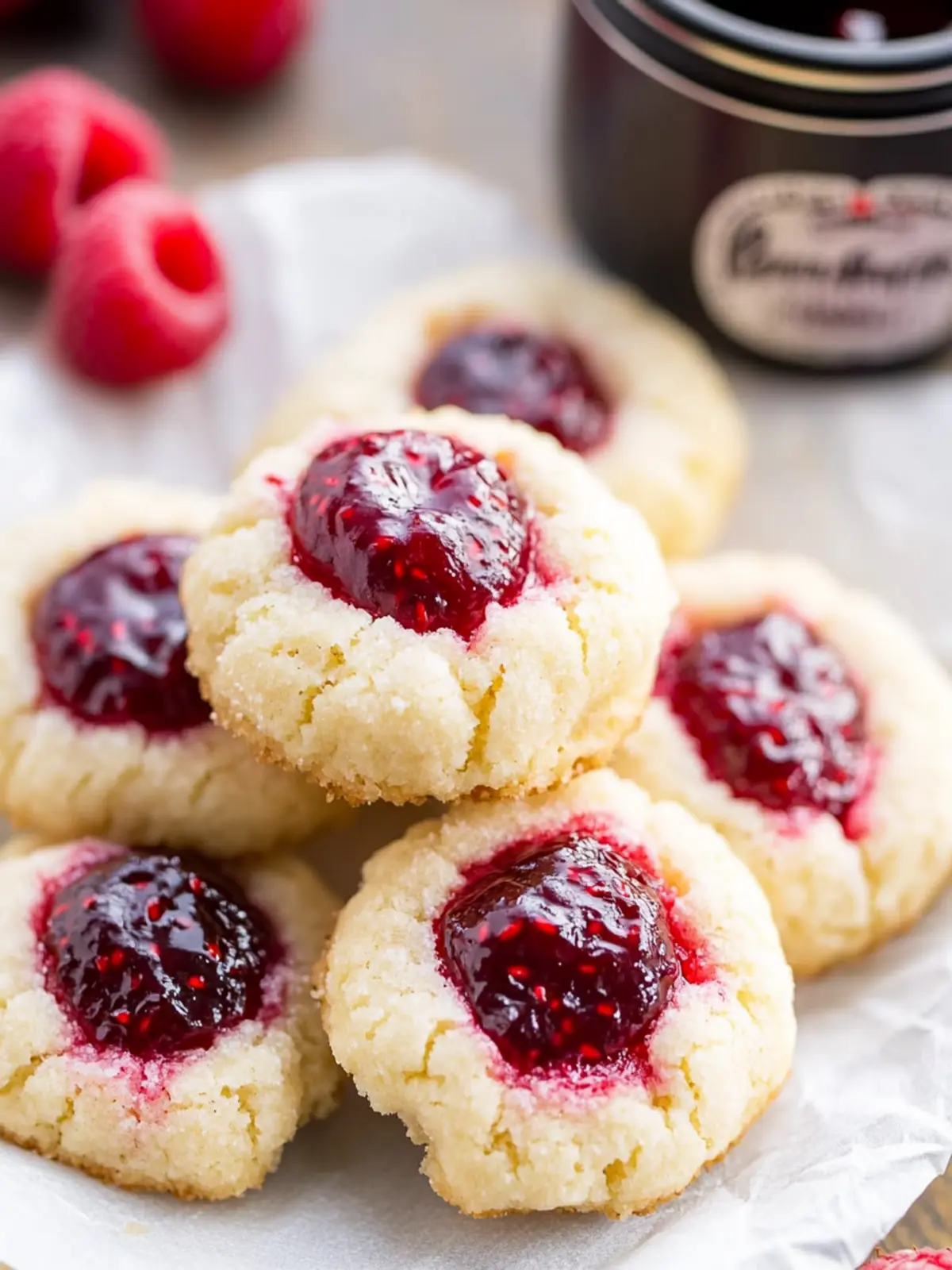 Delicious Raspberry Thumbprint Cookies that Wow Every Time Raspberry Thumbprint Cookies