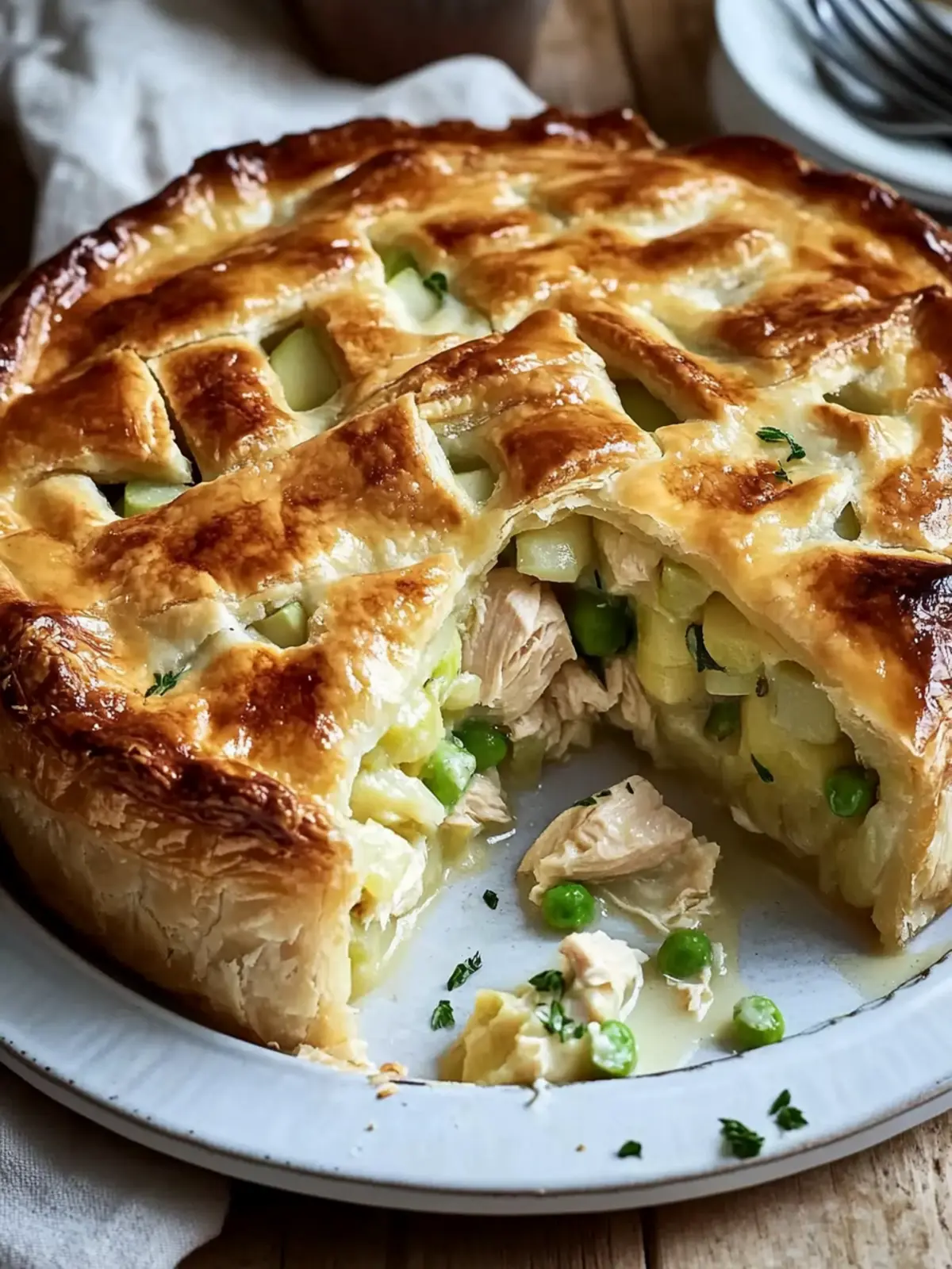 Mary Berry Chicken And Leek Pie for Cozy Nights In Mary Berry Chicken And Leek Pie