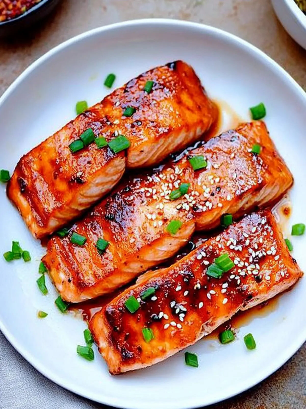 Korean-Style Grilled Salmon: Sweet Bulgogi Magic Awaits Korean-Style Grilled Salmon