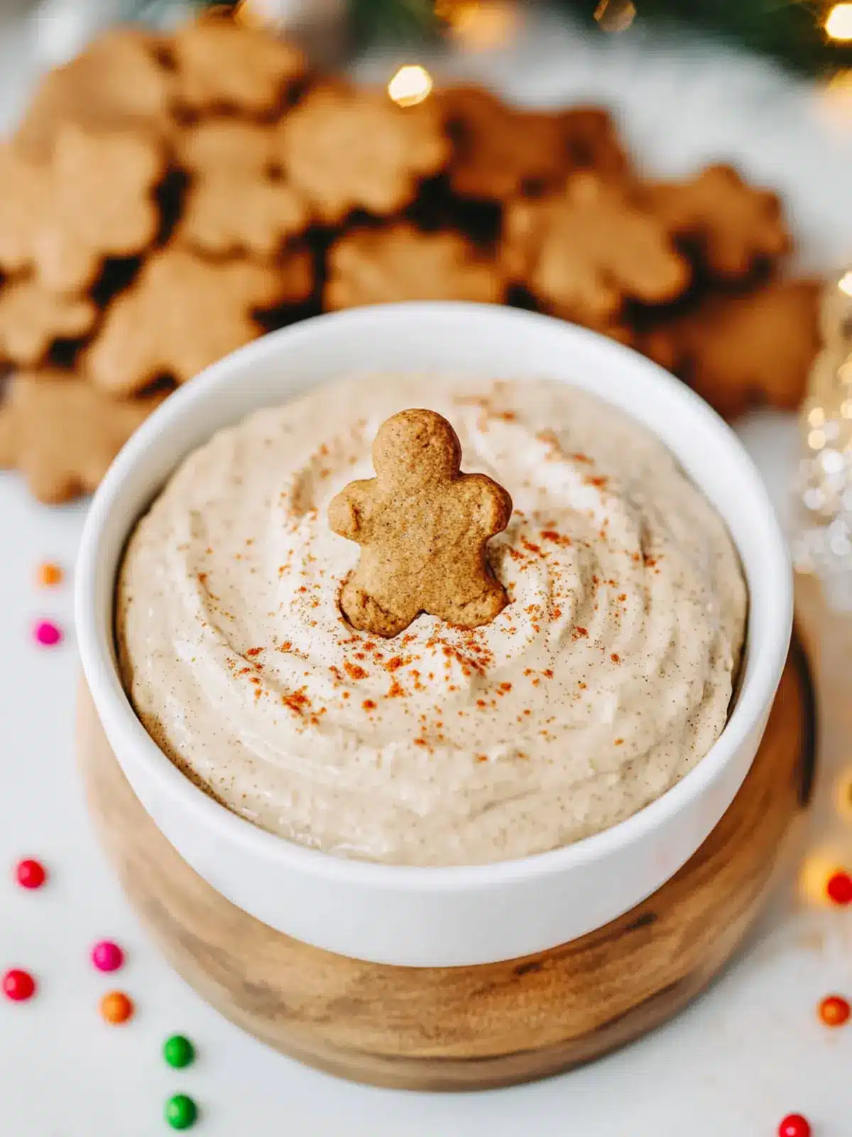 Irresistible Creamy Gingerbread Dip for Cozy Nights in Creamy Gingerbread Dip