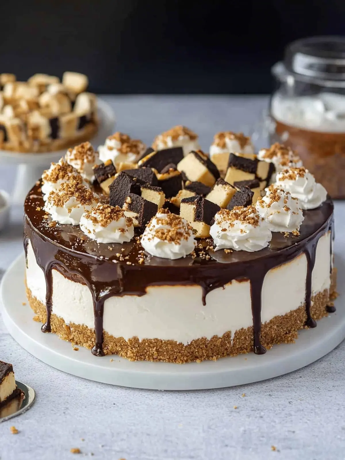 Indulge in Smores Cheesecake: Your New Favorite Dessert Smores Cheesecake
