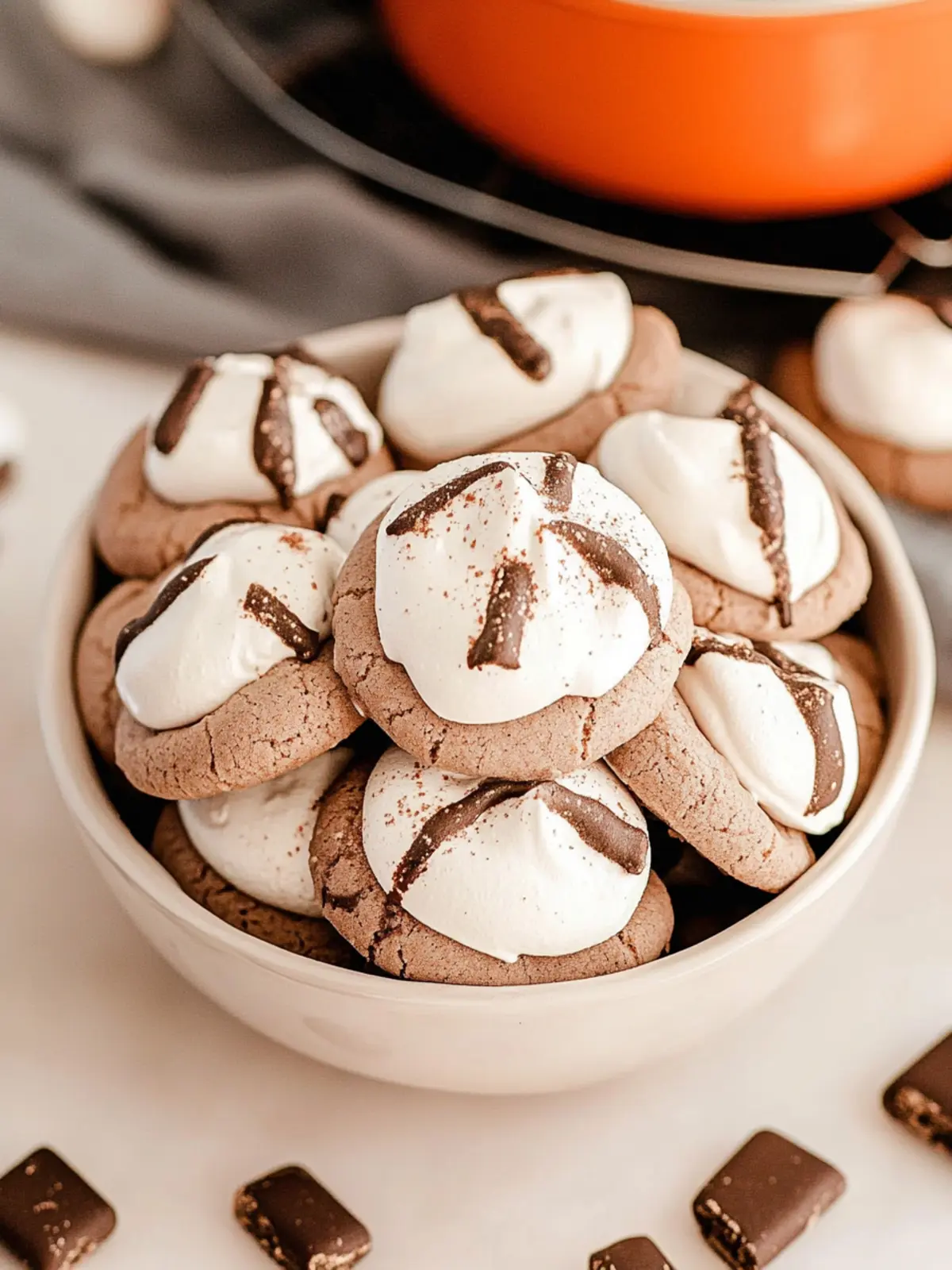 Delightful Hot Cocoa Meringue Cookies for Cozy Moments Hot Cocoa Meringue Cookies