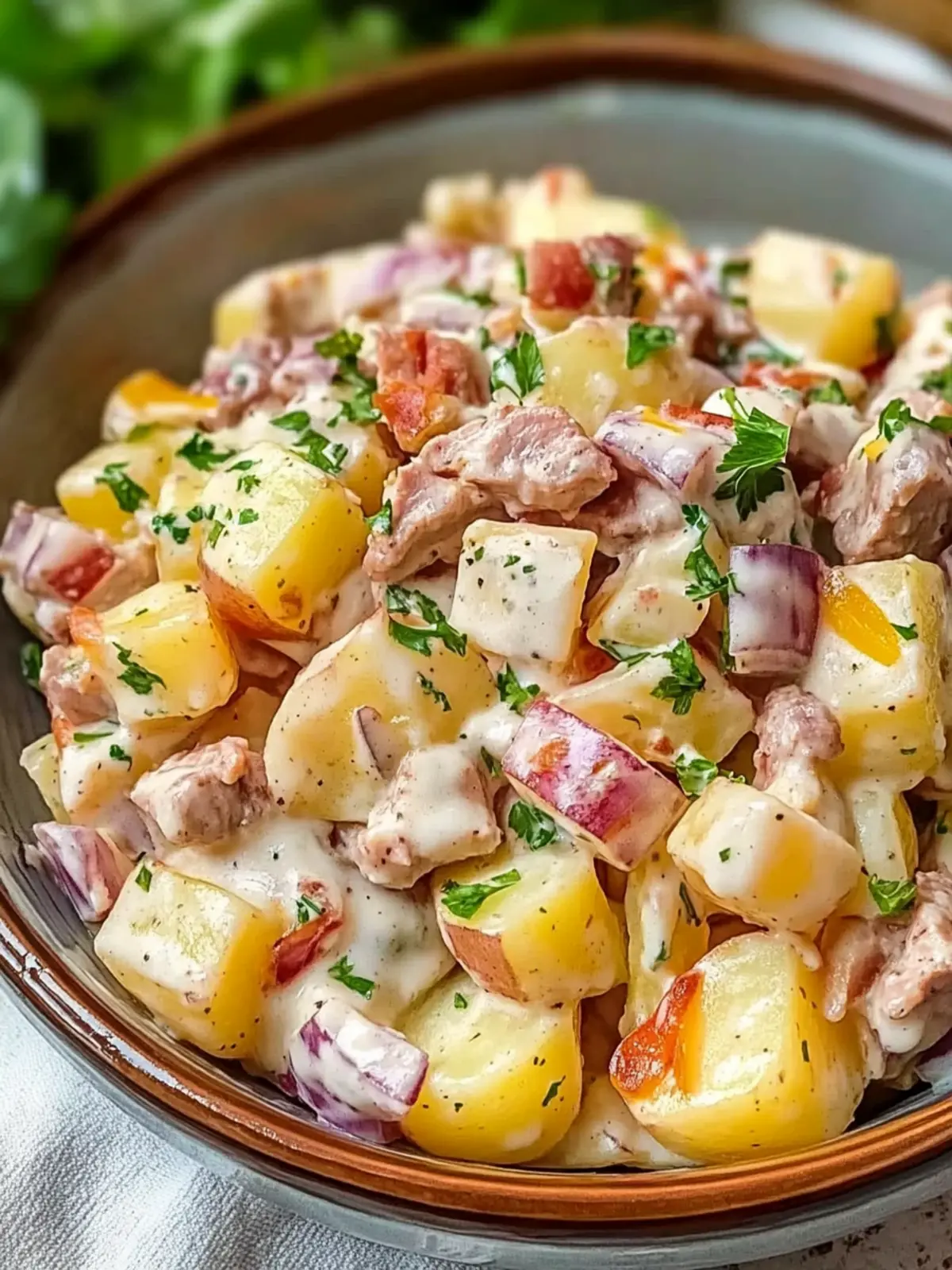 Ultimate Steakhouse Potato Salad: Creamy, Crunchy Perfection Steakhouse Potato Salad