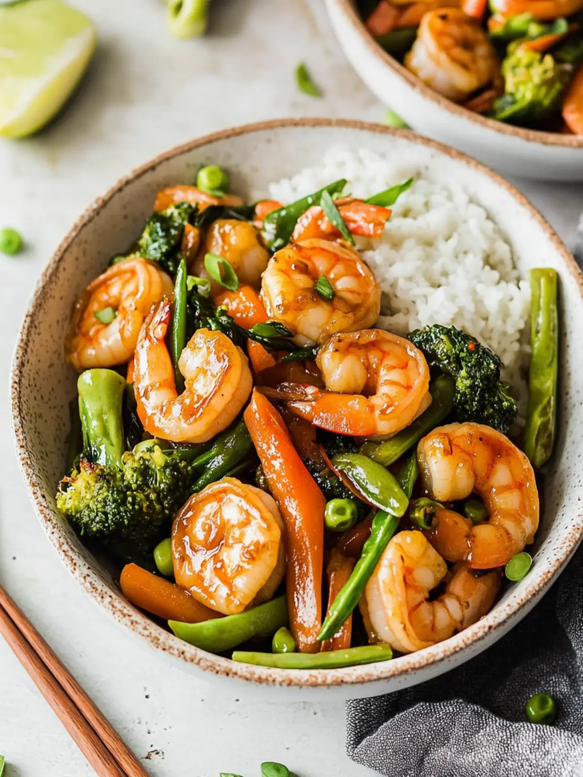 Teriyaki Shrimp Stir Fry