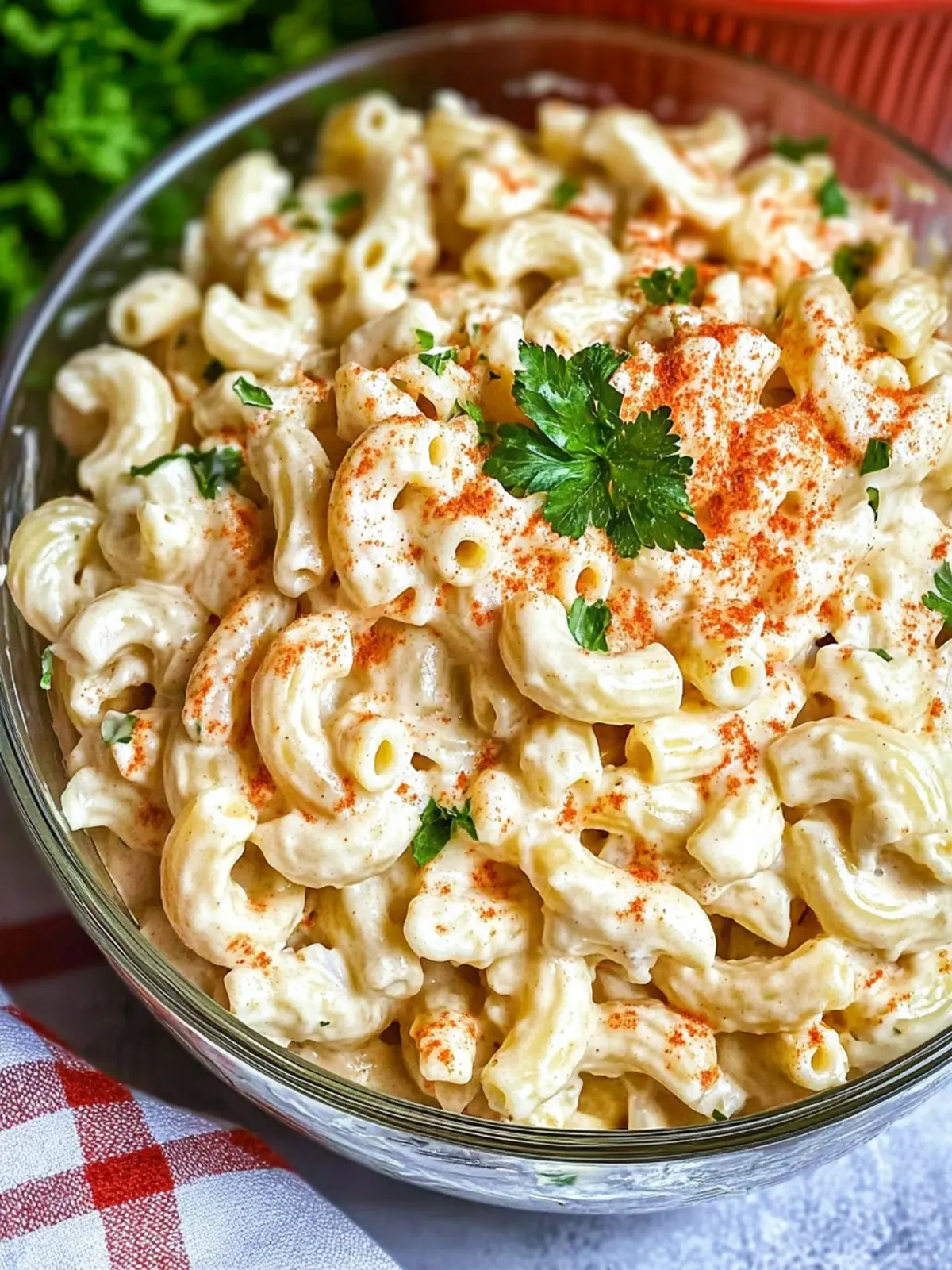 Creamy Cajun Macaroni Salad That Will Spice Up Your BBQ Creamy Cajun Macaroni Salad