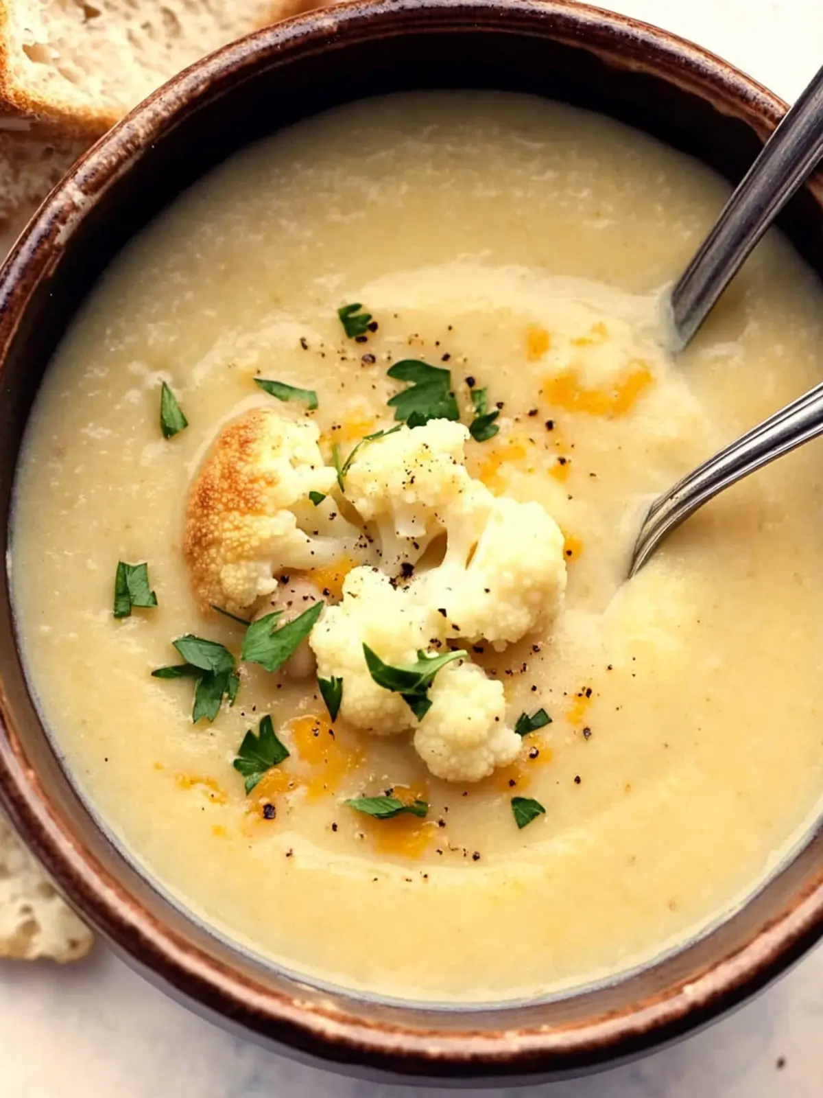 Deliciously Creamy Cauliflower White Bean Soup for Cozy Nights Creamy Cauliflower White Bean Soup