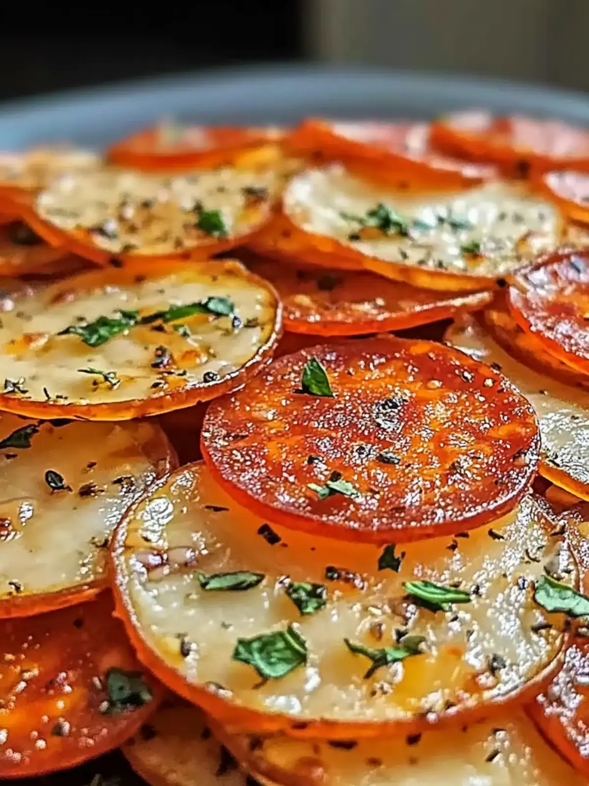 Irresistible Pepperoni Cheese Crisps for Crunchy Snack Lovers Pepperoni Cheese Crisps