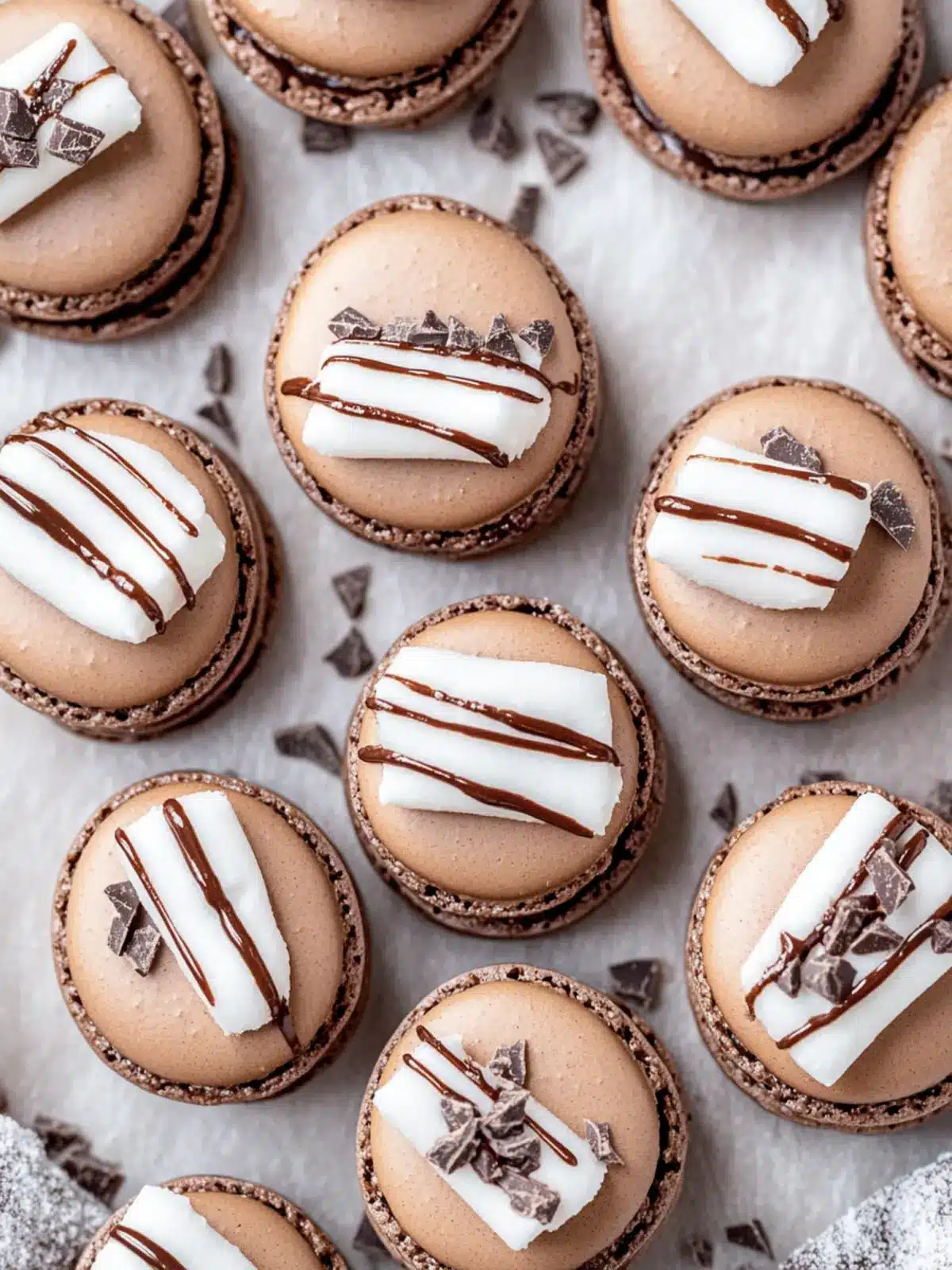 Delicious Hot Chocolate Macarons to Sweeten Your Day Hot Chocolate Macarons