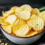 Homemade Sour Cream & Onion Potato Chips That Wow! Sour Cream & Onion Potato Chips