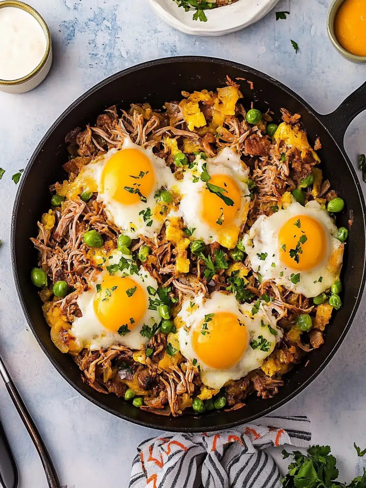 Savor This Pulled Pork Breakfast Hash for a Hearty Morning Boost Pulled Pork Breakfast Hash