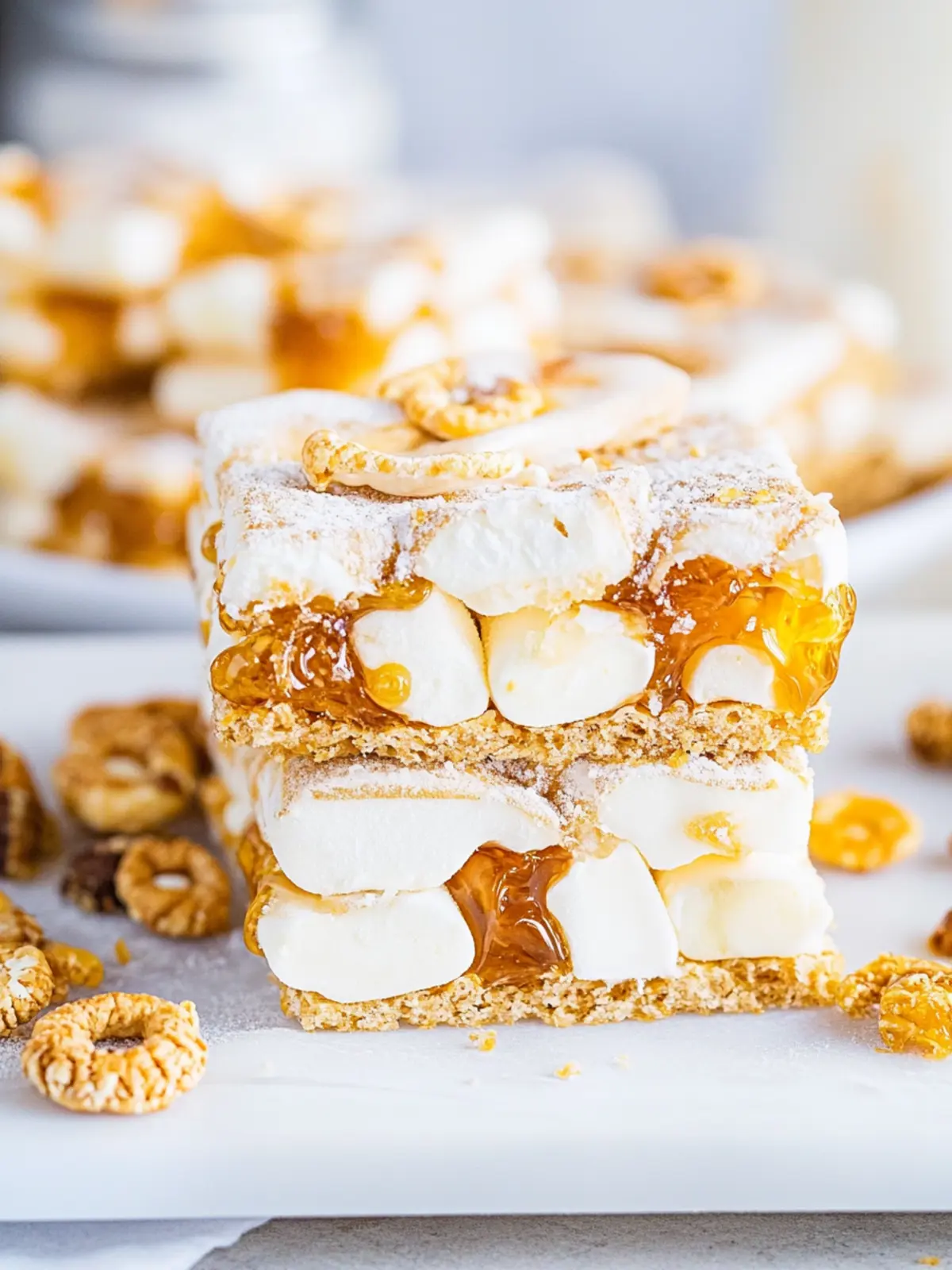 Sweet and Crunchy Honeycomb Marshmallow Treats You'll Love Honeycomb Marshmallow Treats