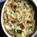 French Onion Zoodle Bake