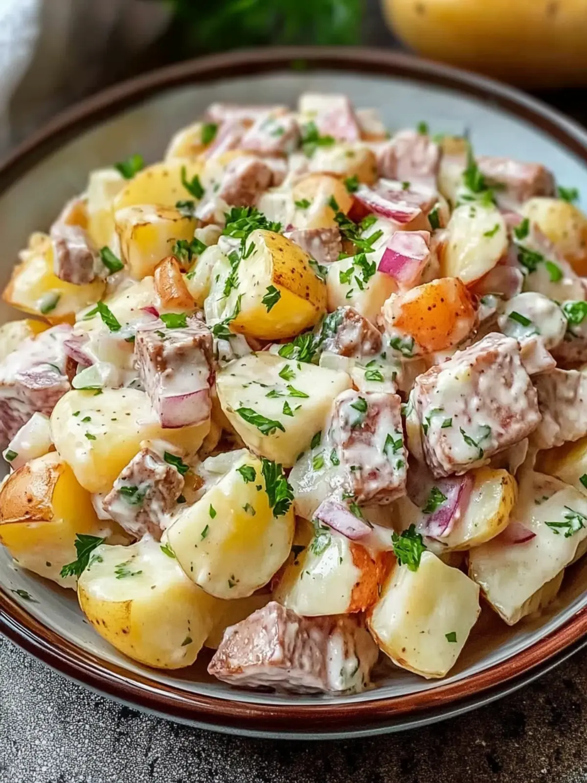 Ultimate Steakhouse Potato Salad: Creamy, Crunchy Perfection Steakhouse Potato Salad