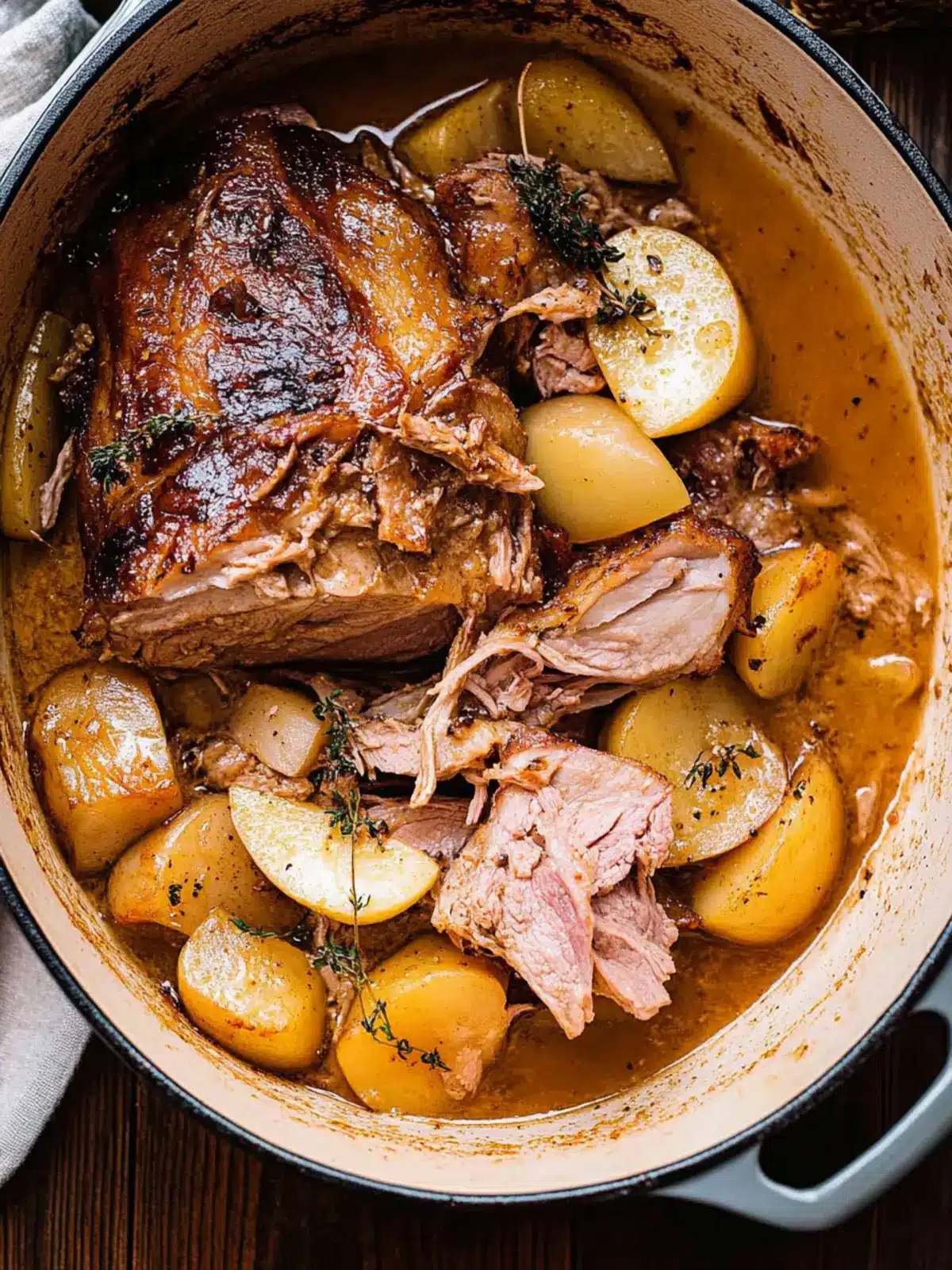 Succulent Apple Cider Braised Pork Shoulder for Cozy Nights Apple Cider Braised Pork Shoulder