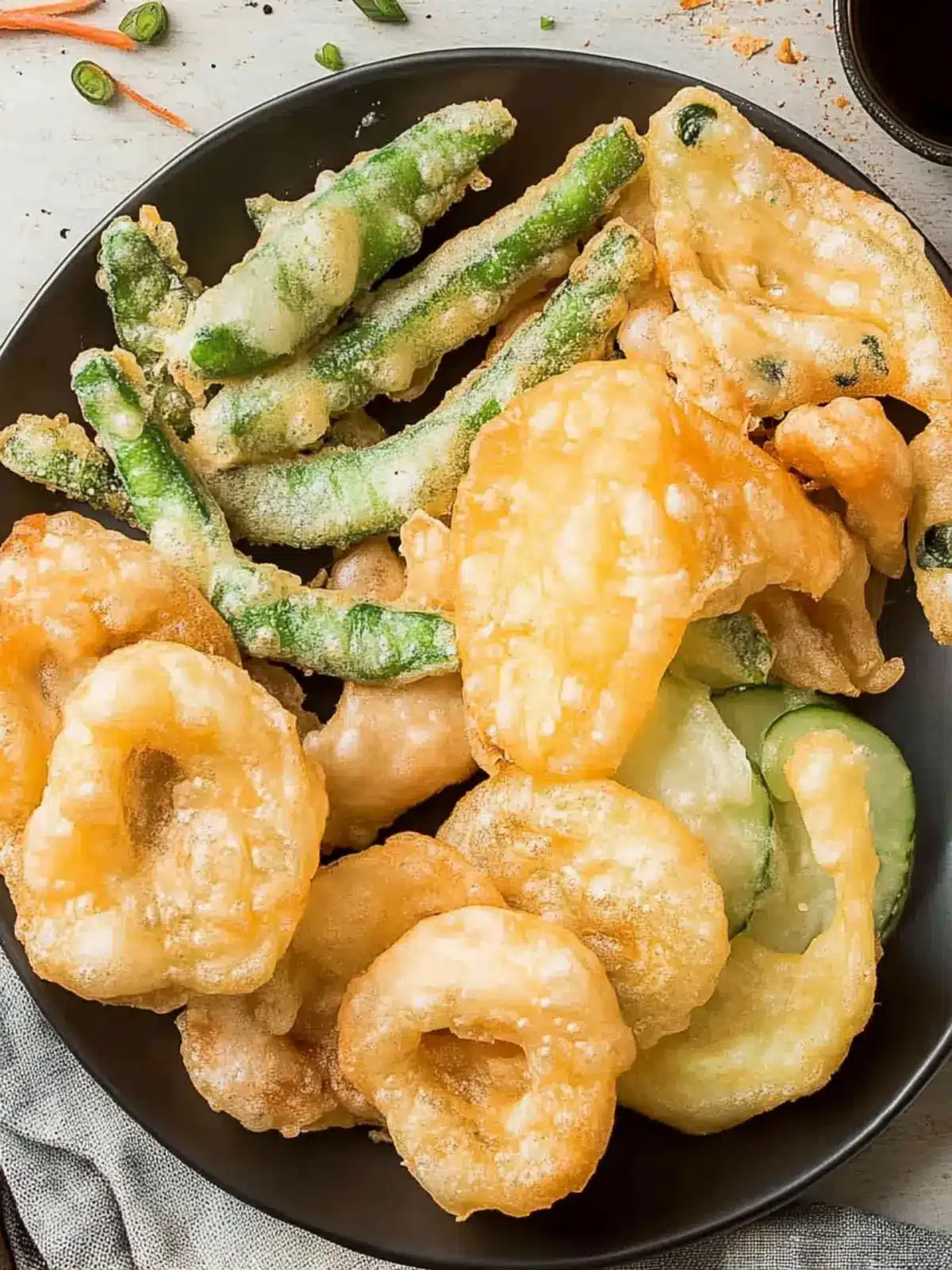 Crispy Air Fryer Tempura Vegetables Your New Favorite Snack Tempura Vegetables