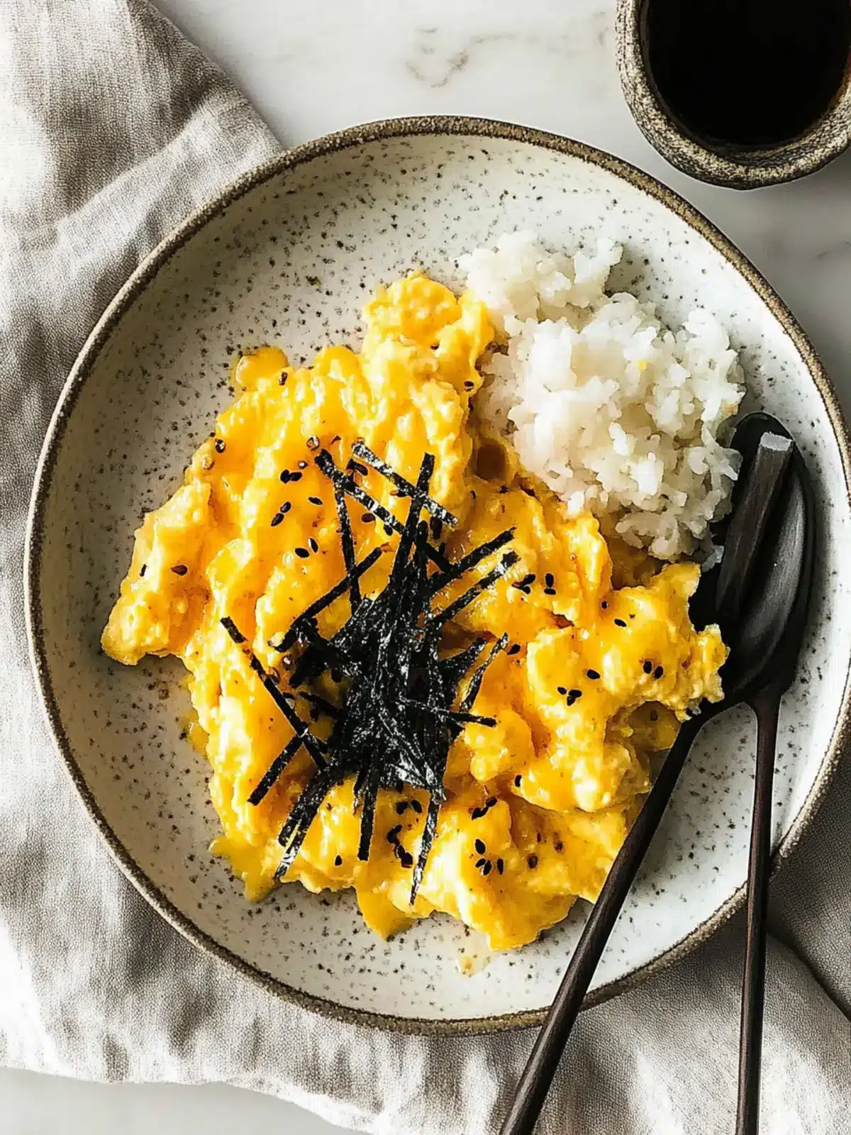 Creamy Miso Scrambled Eggs: Your New Favorite Quick Breakfast Creamy Miso Scrambled Eggs