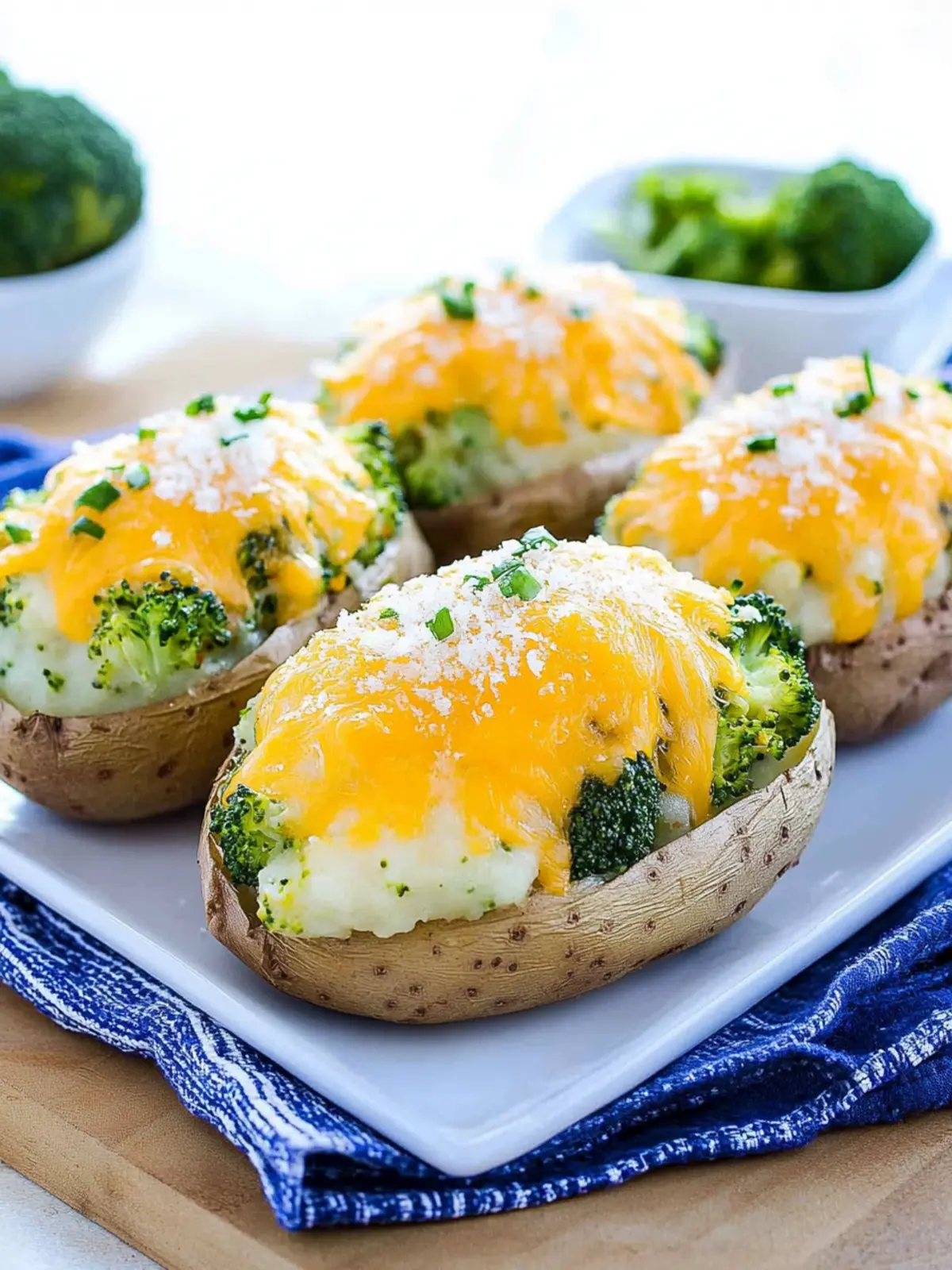 Broccoli Cheddar Stuffed Baked Potatoes for Cozy Nights Broccoli Cheddar Stuffed Baked Potatoes