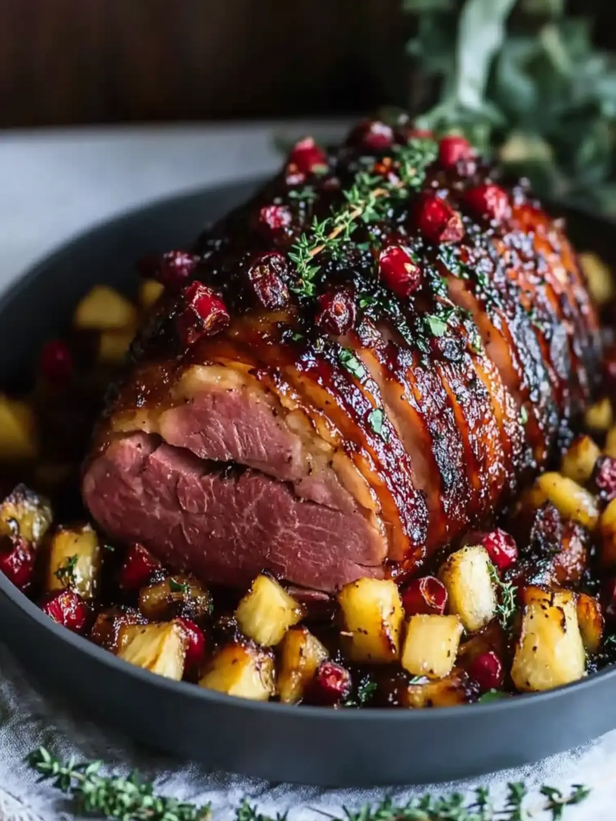 Irresistible Chipotle Pineapple Jerk Glazed Ham Recipe Chipotle Pineapple Jerk Glazed Ham
