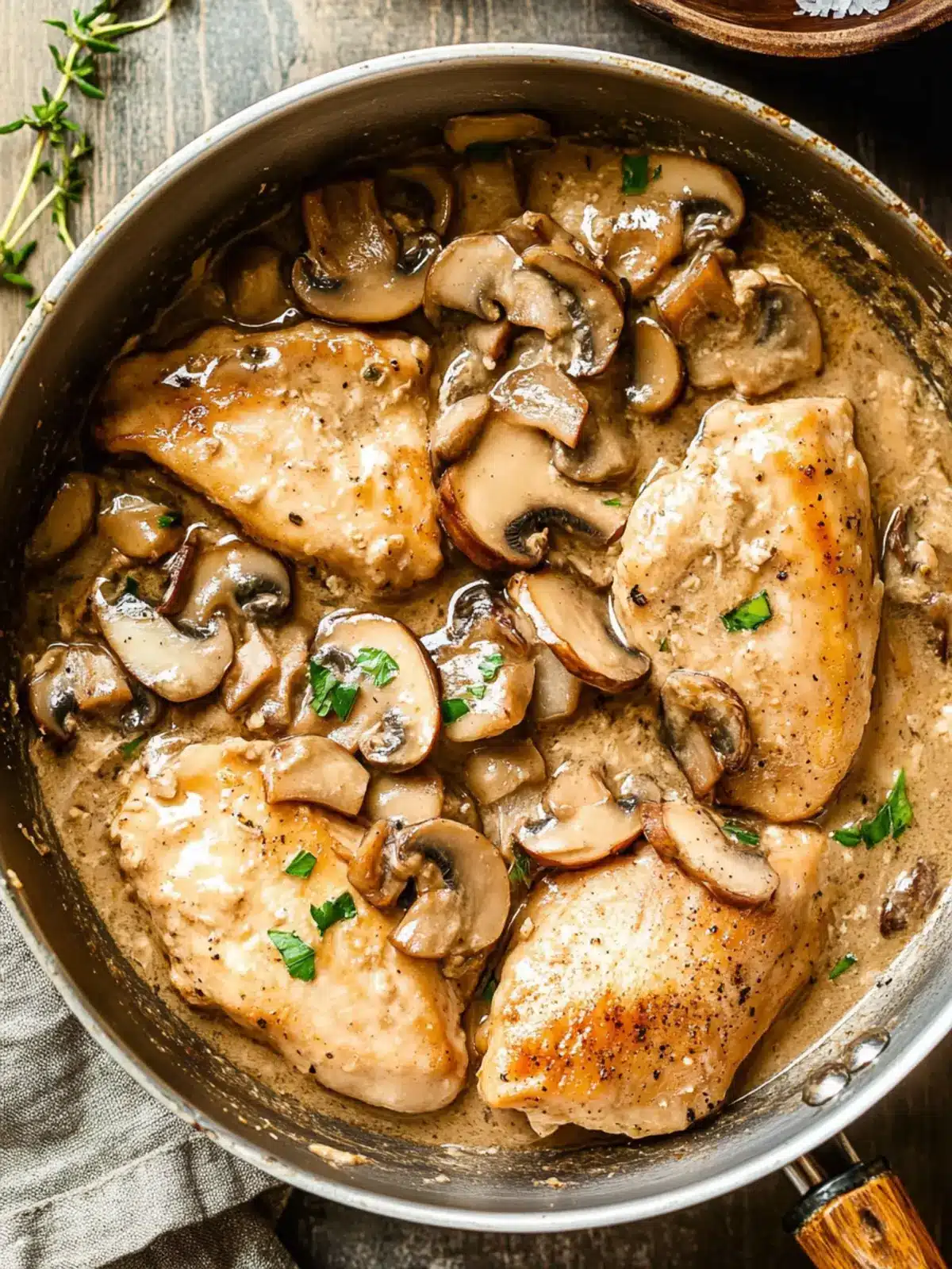 Mushroom Chicken