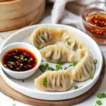 Steamed Dumplings with The Best Dipping Sauce You'll Love Steamed Dumplings with The Best Dipping Sauce