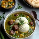 Discover the Joy of Fufu and Okra Soup in Just 40 Minutes Fufu and Okra Soup