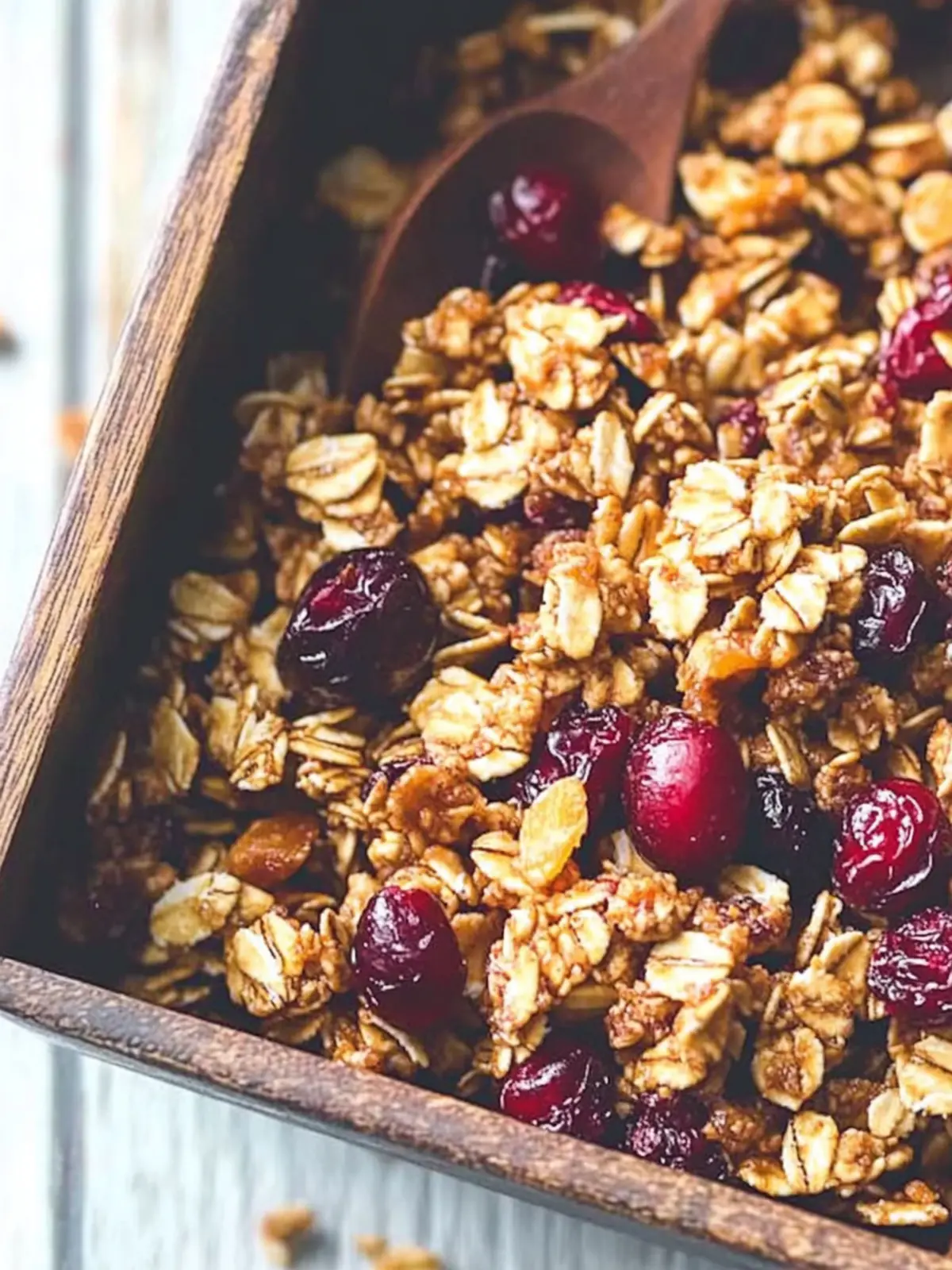 Cranberry Orange Granola: A Crunchy Delight for Mornings Cranberry Orange Granola