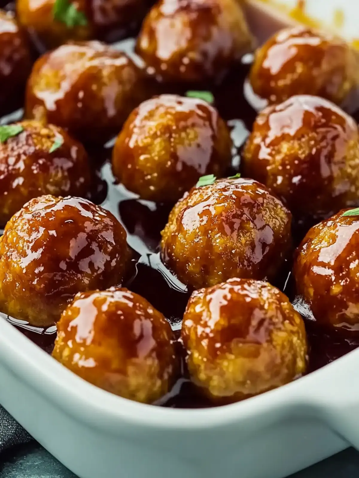 Savory Baked Ham Balls with a Sweet-Tangy Twist Baked Ham Balls