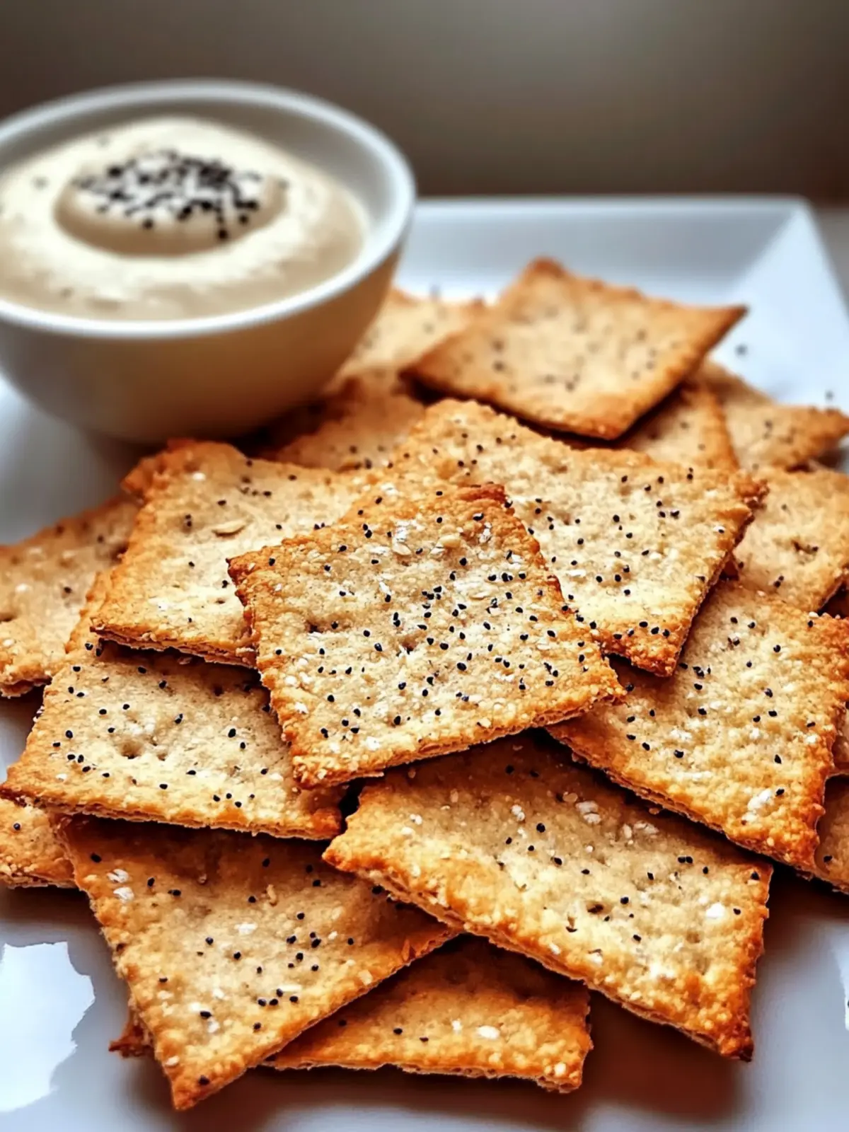 Almond Flour Crackers