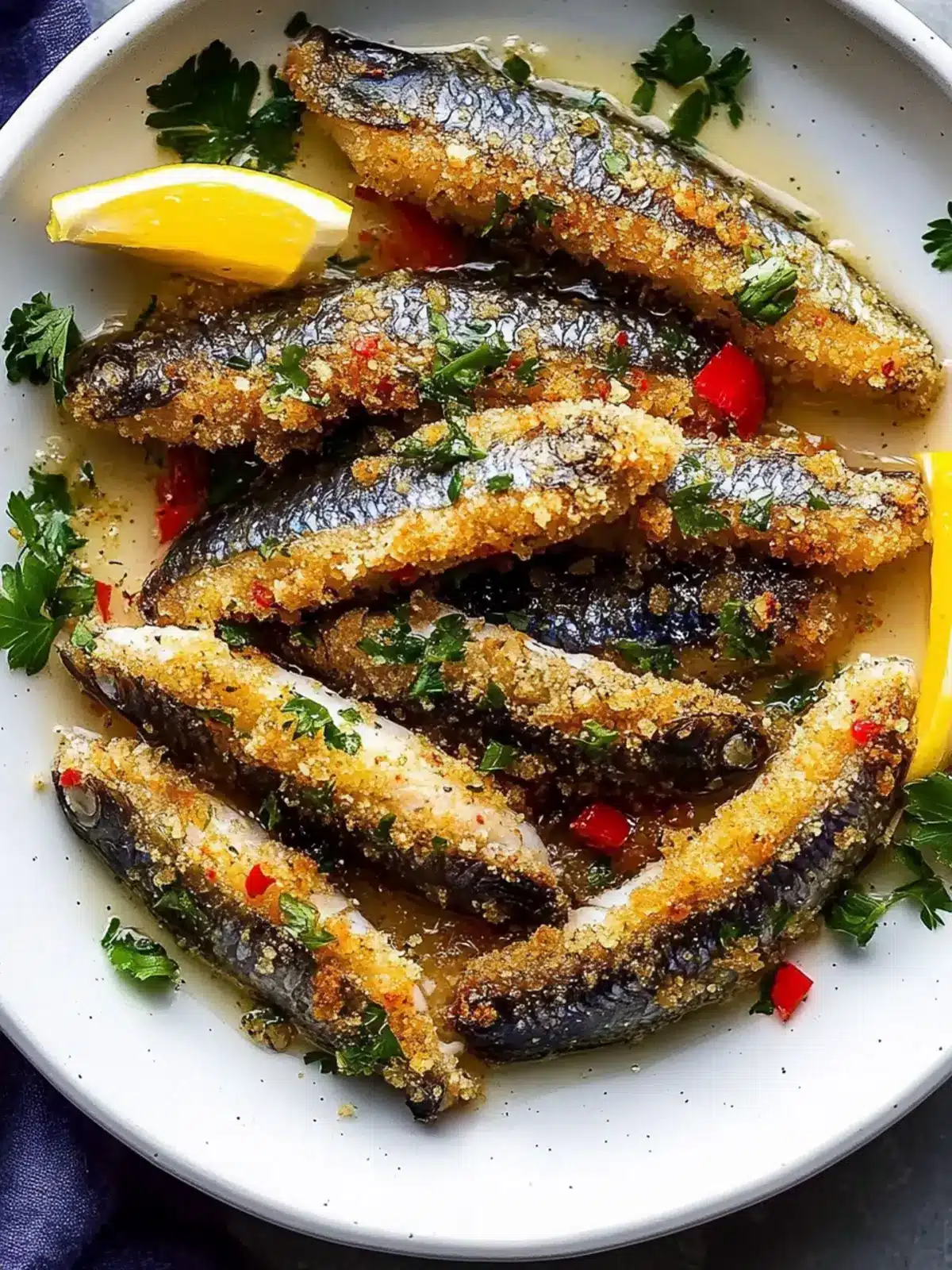 Savor Italian Crusted Sardines for a Quick Gourmet Meal Italian Crusted Sardines