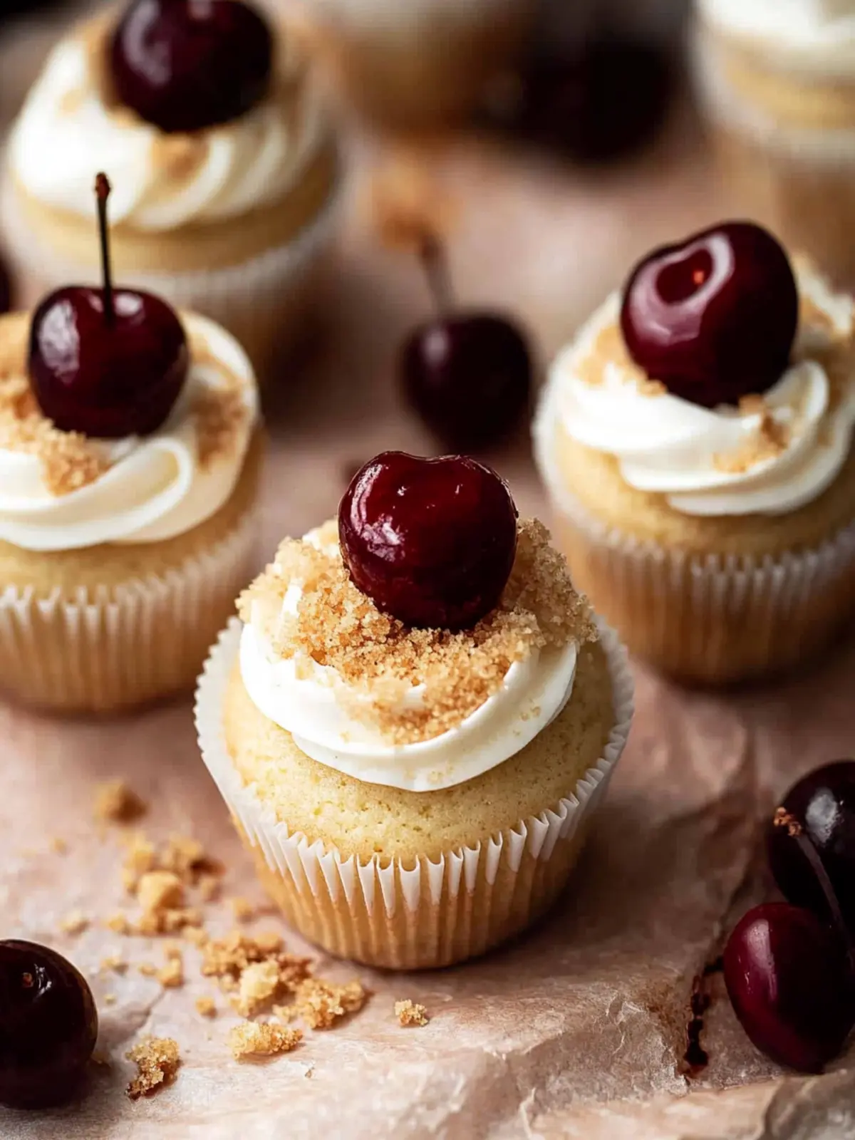 Deliciously Sweet Cherry Cheesecake Cupcakes You’ll Love Cherry Cheesecake Cupcakes