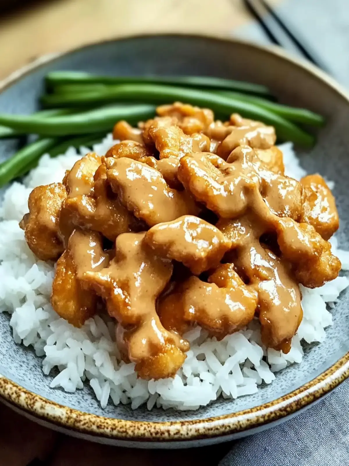 Chinese Peanut Butter Chicken