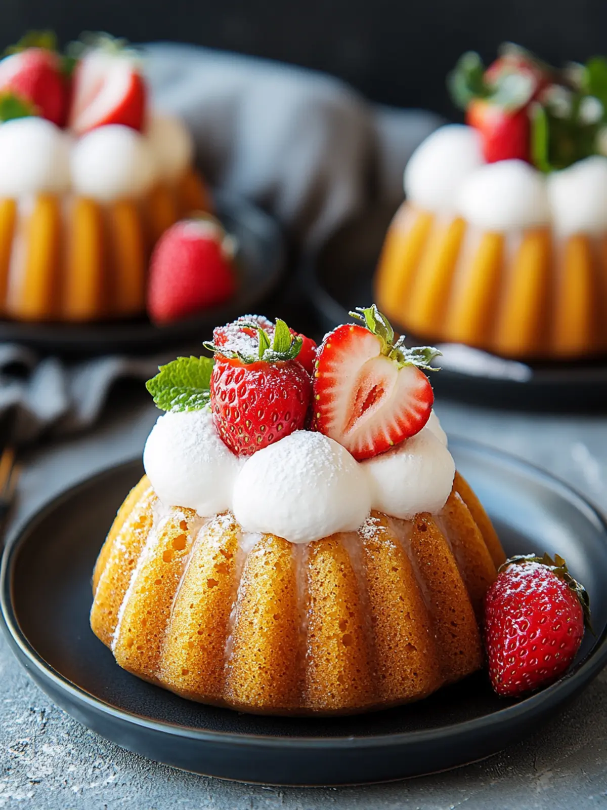 Delicious Mini Strawberry Bundt Cakes That Wow Every Time Mini Strawberry Bundt Cakes