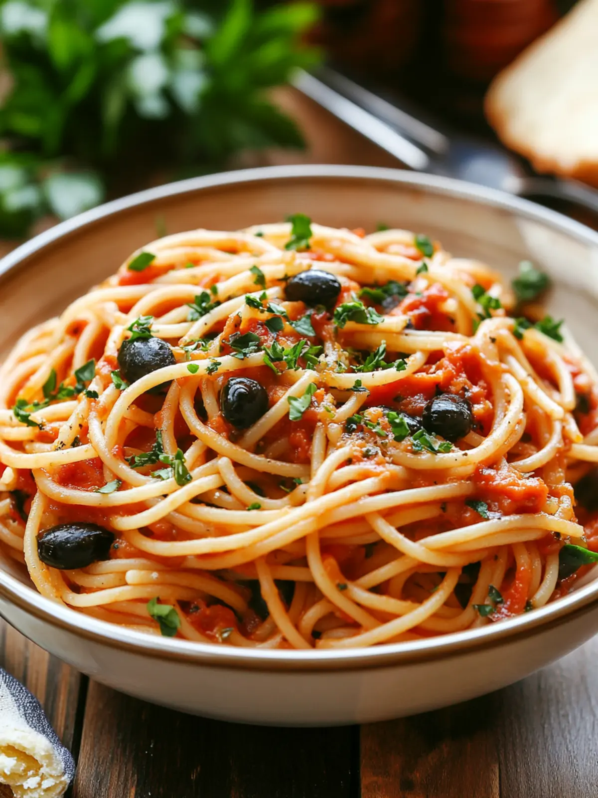 Irresistible Vegan Puttanesca Pasta You'll Love to Make Vegan Puttanesca Pasta