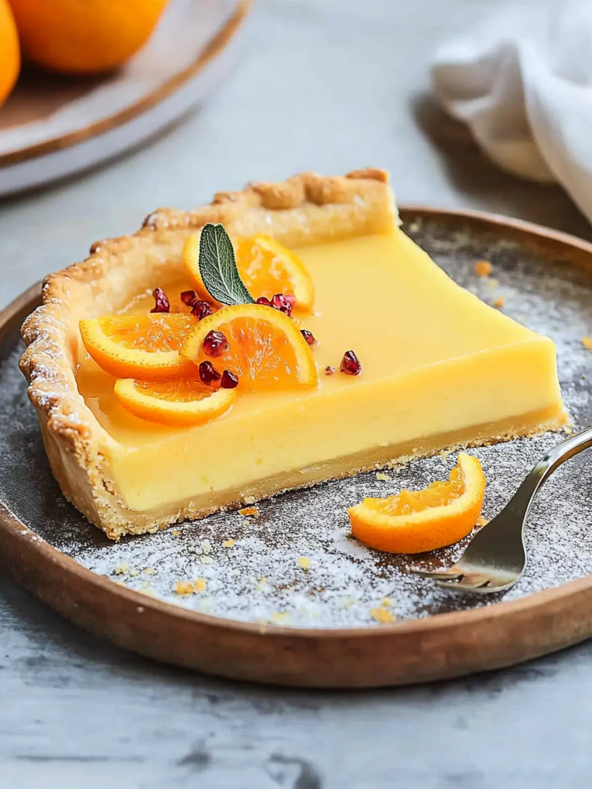 Classic Orange Tart Recipe: Effortless Elegance for Any Occasion Classic Orange Tart