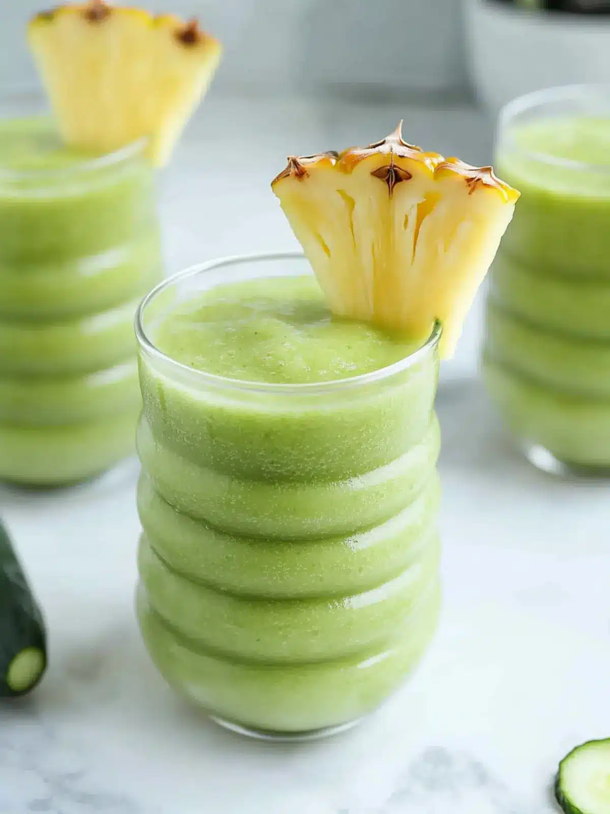 Revitalize Your Day with a Cucumber Pineapple Smoothie Cucumber Pineapple Smoothie