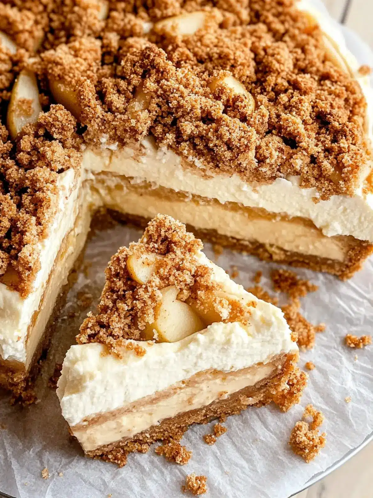 Irresistible Apple Crumble Cheesecake You’ll Adore at Home Apple Crumble Cheesecake