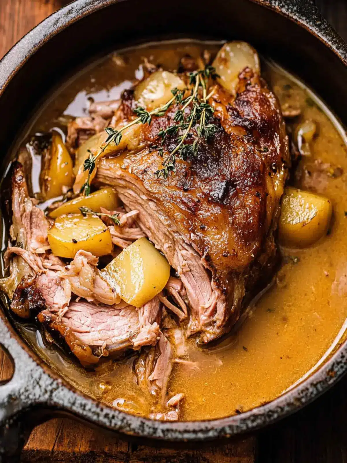 Succulent Apple Cider Braised Pork Shoulder for Cozy Nights Apple Cider Braised Pork Shoulder