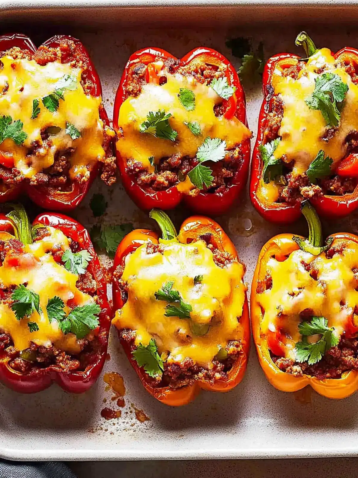 Taco Stuffed Peppers: A Flavorful Twist on Homemade Dinner Taco Stuffed Peppers