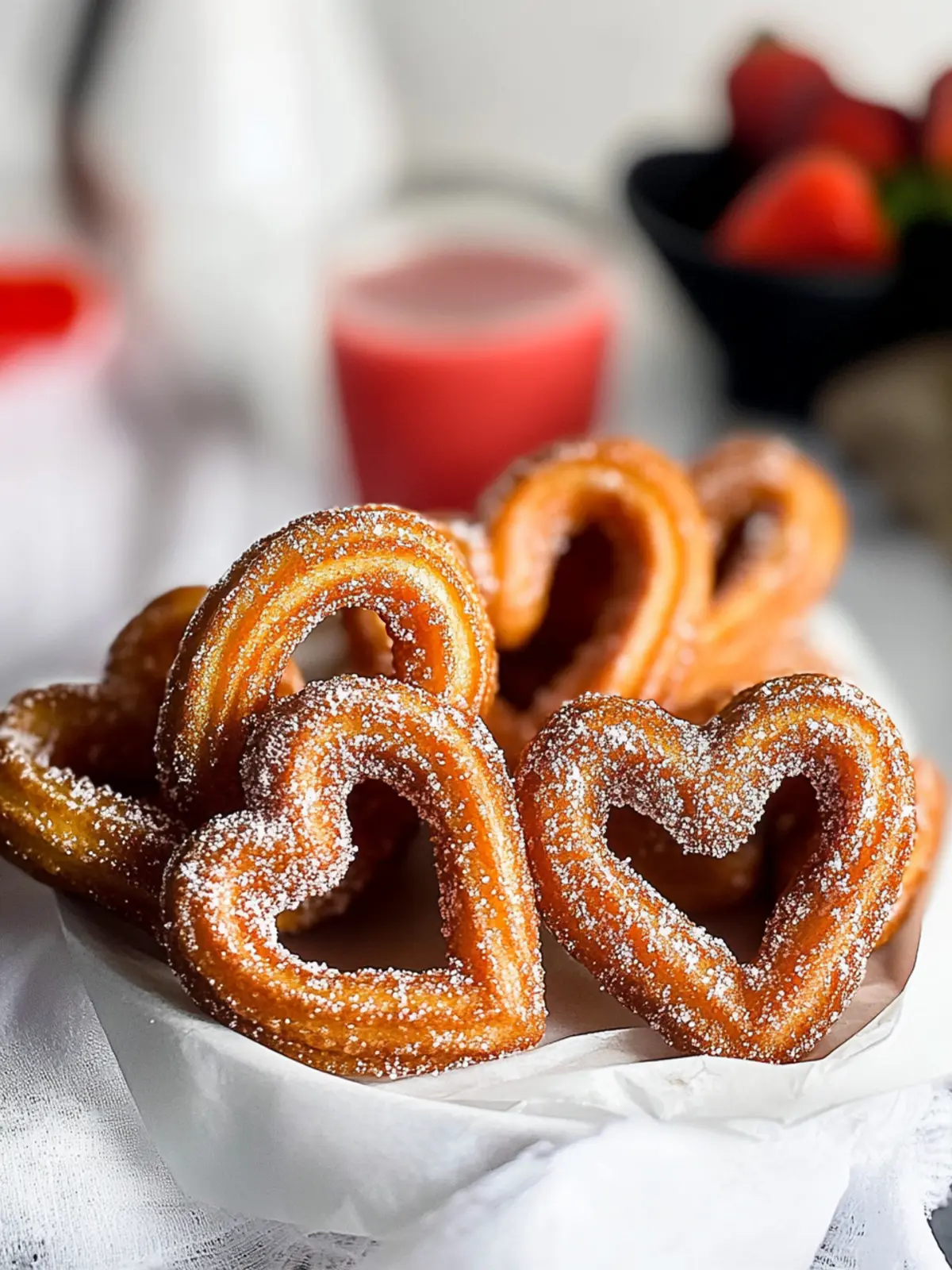 Delicious Heart Shaped Churros to Sweeten Your Day Heart Shaped Churros