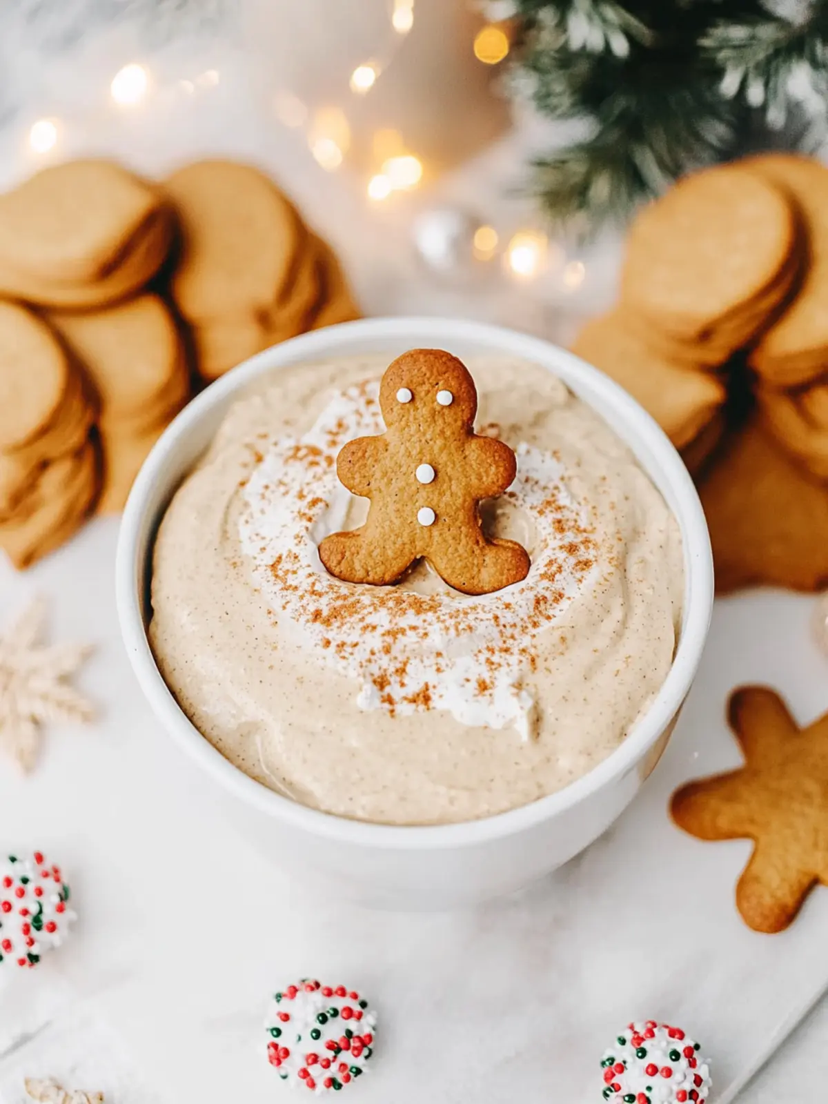 Irresistible Creamy Gingerbread Dip for Cozy Nights in Creamy Gingerbread Dip