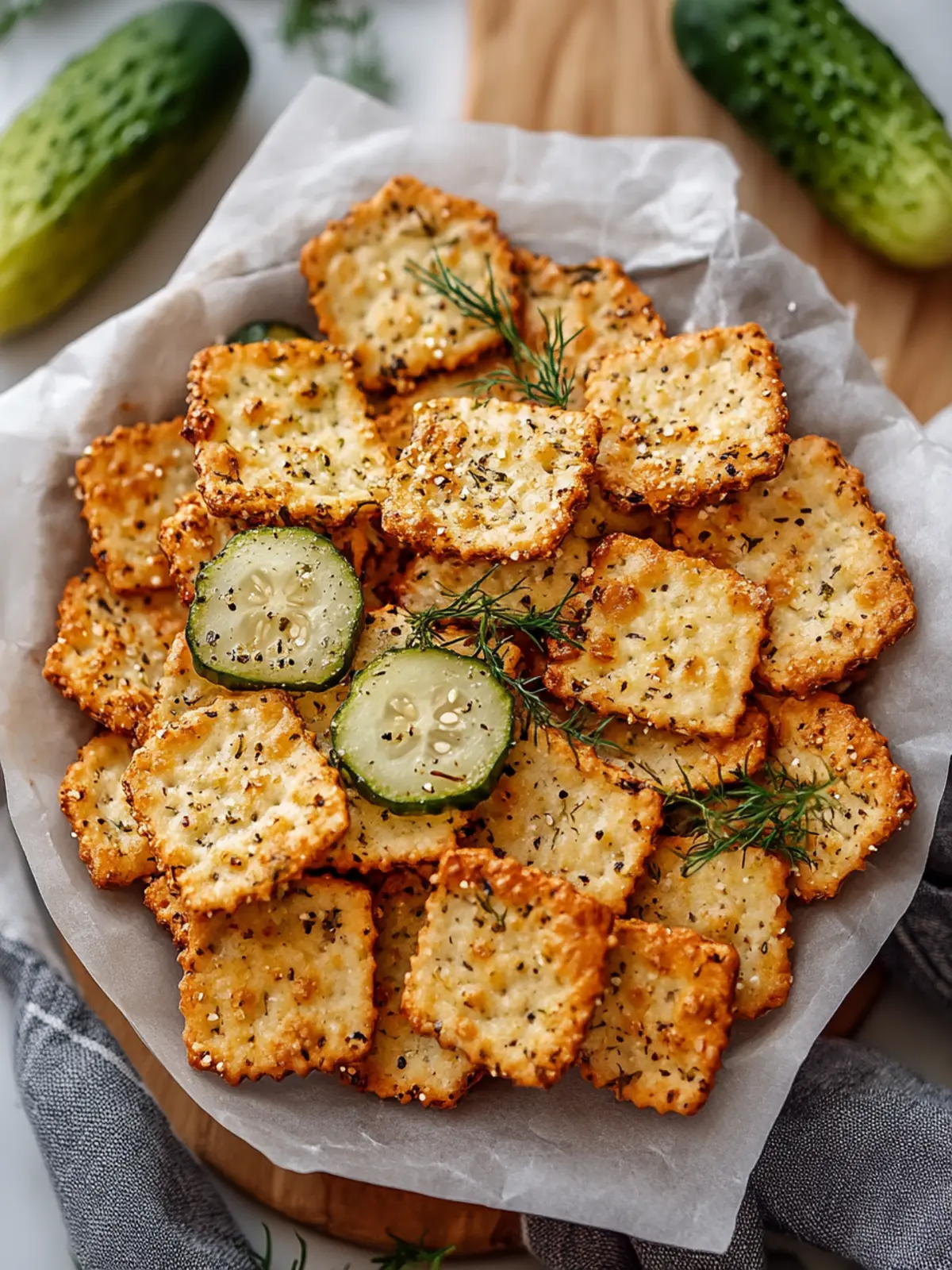 Zesty Spicy Pickle Ranch Crackers for Epic Snack Time Spicy Pickle Ranch Cracker