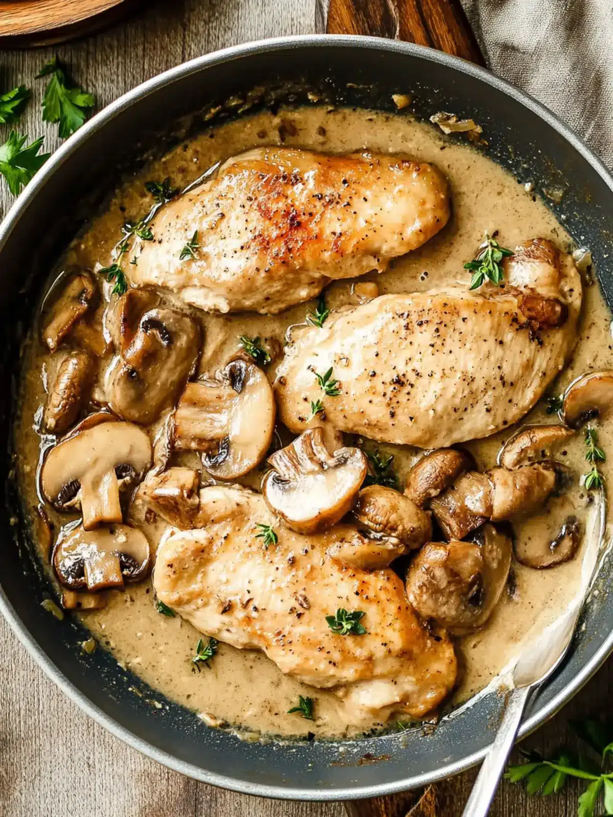 Mushroom Chicken