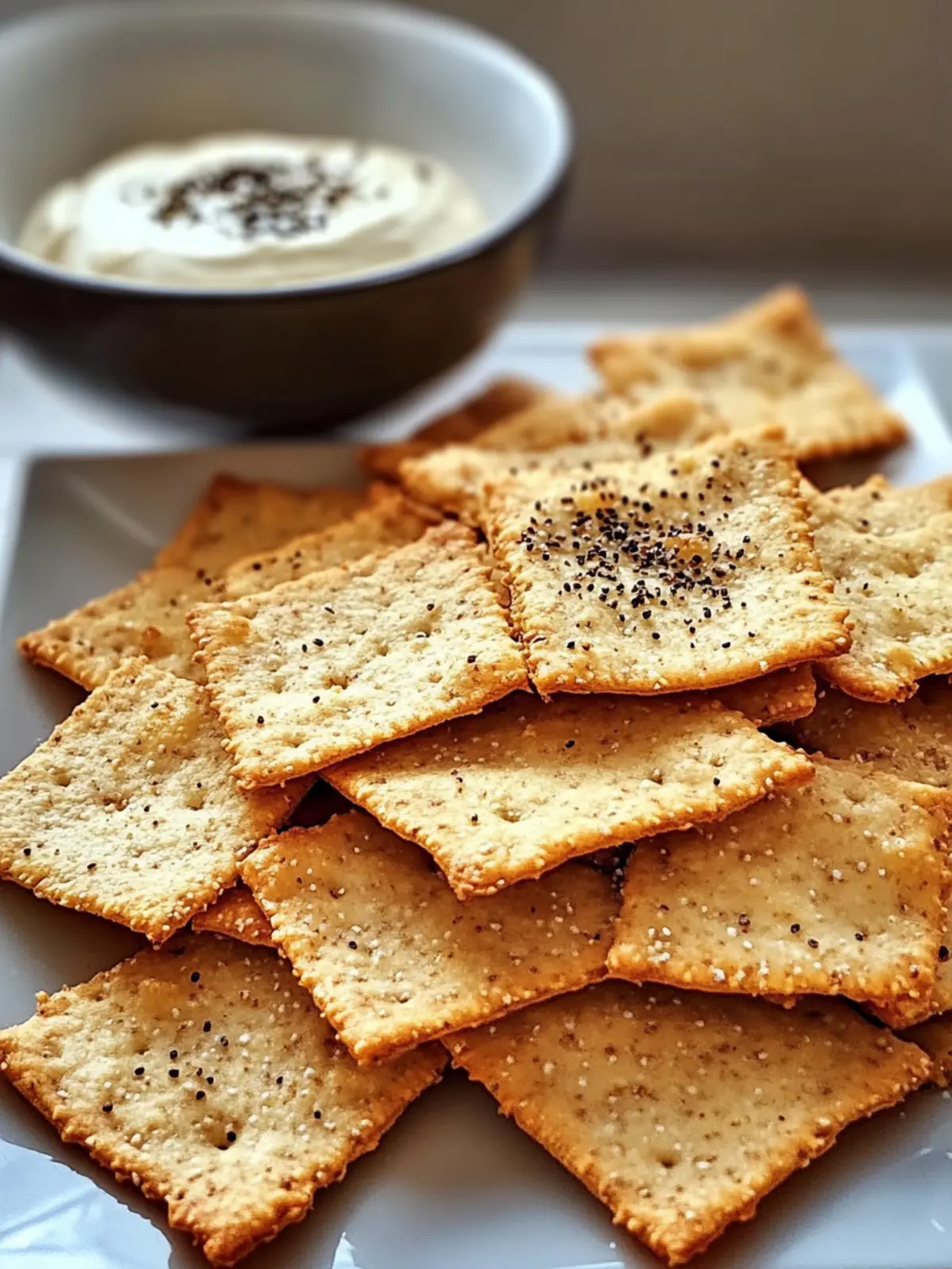 Almond Flour Crackers