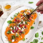 Savory Persimmons Carpaccio to Spark Your Tastebuds Delight Persimmons Carpaccio
