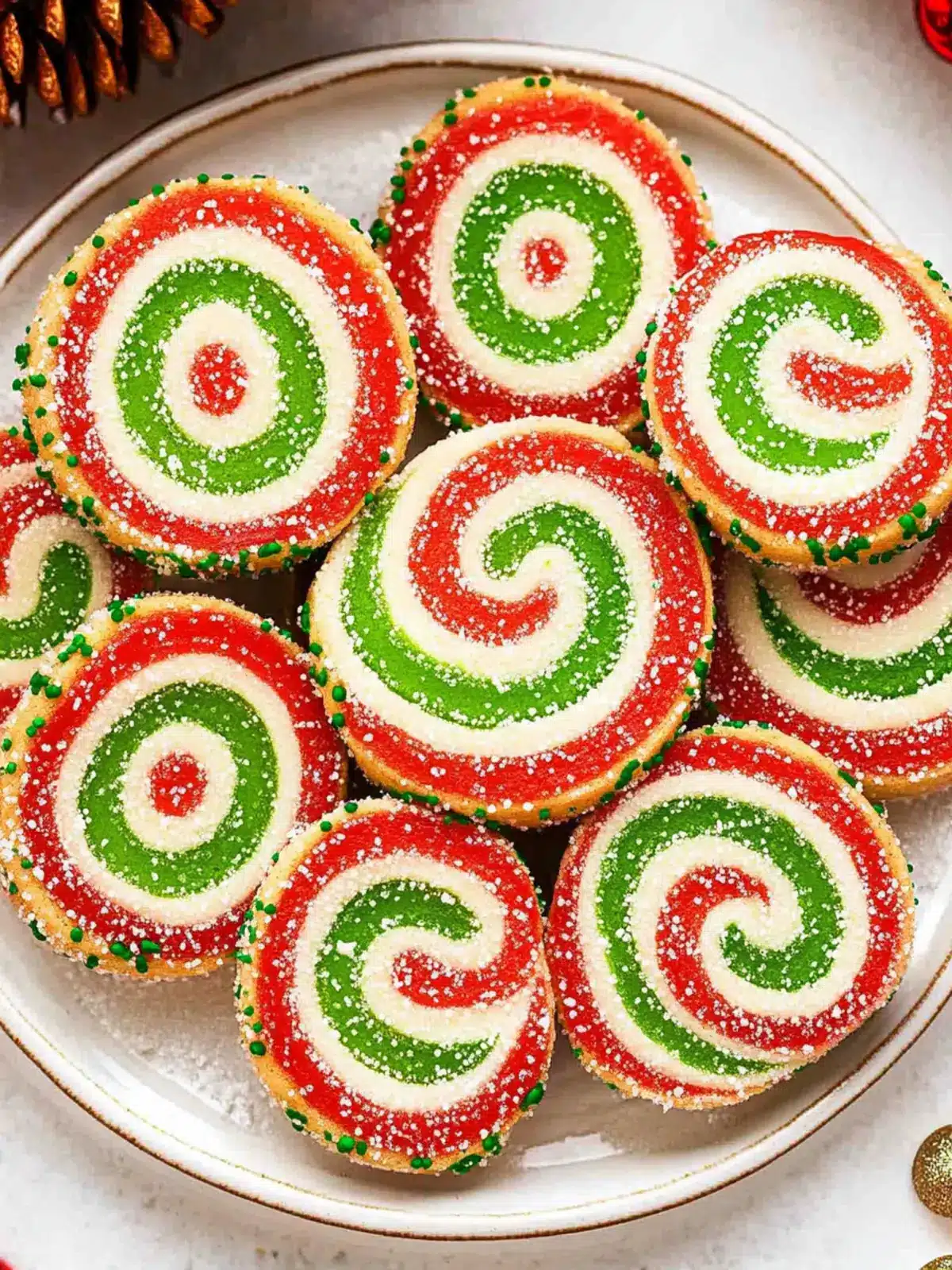 Delicious Christmas Pinwheel Cookies to Brighten Your Holidays Christmas Pinwheel Cookies