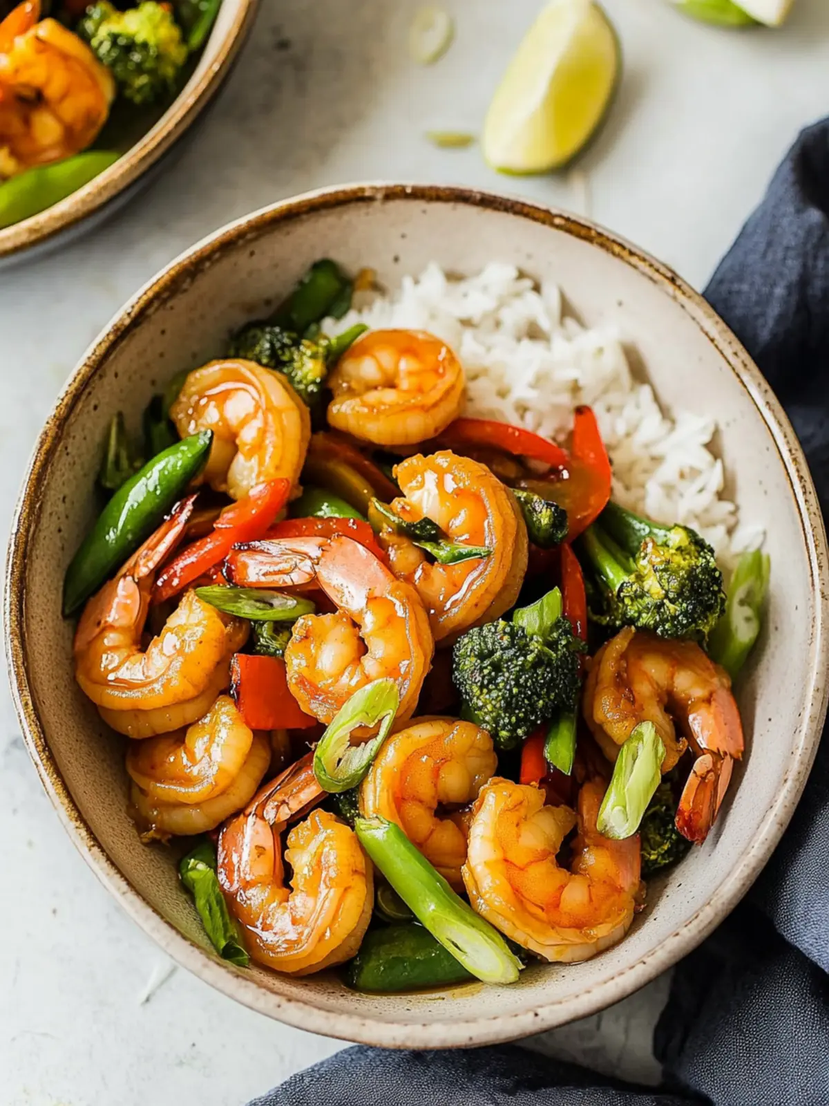 Teriyaki Shrimp Stir Fry