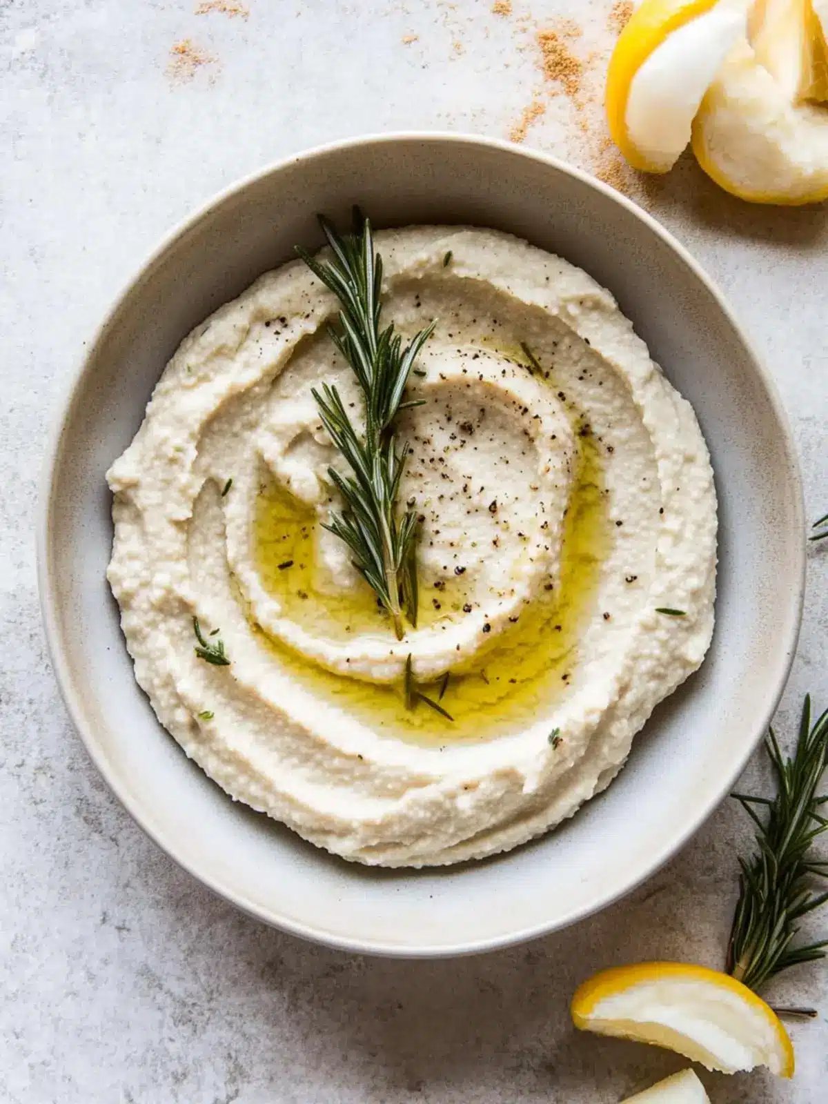 Elevate Your Snacking with Rosemary White Bean Dip Recipe Rosemary White Bean Dip