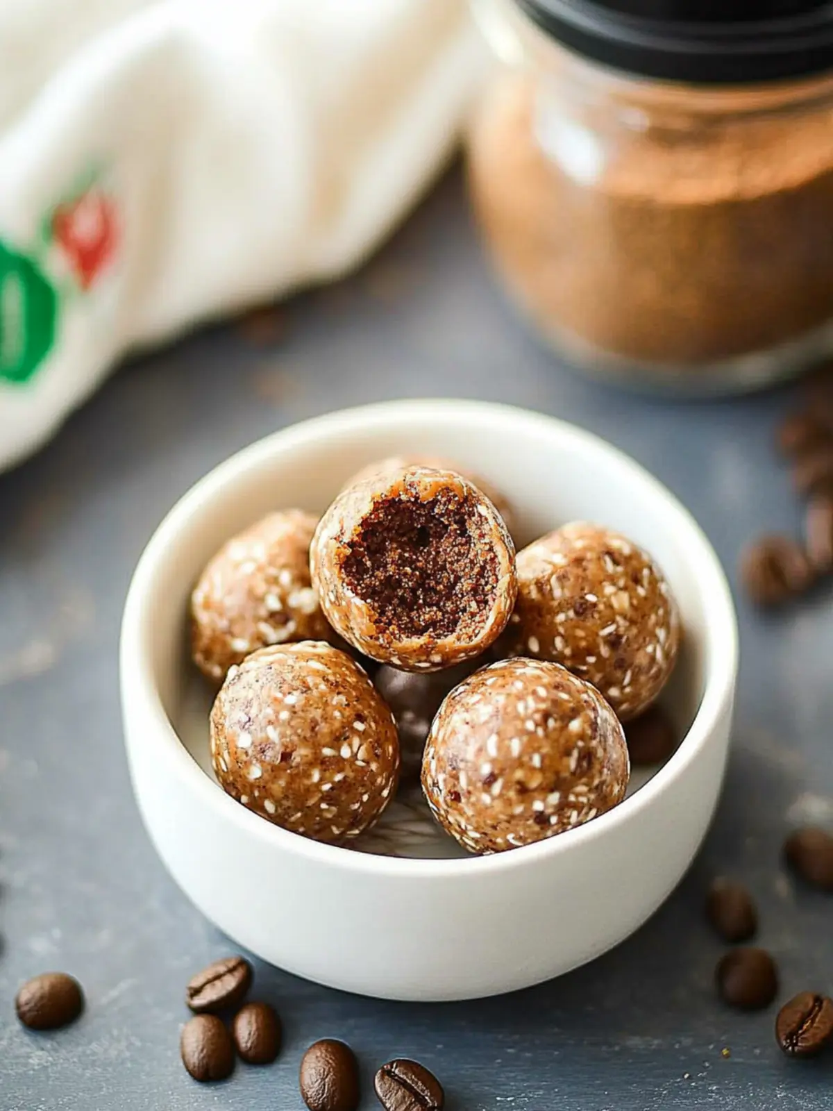 Energize Your Day with Peanut Butter Coffee Energy Balls Peanut Butter Coffee Energy Balls