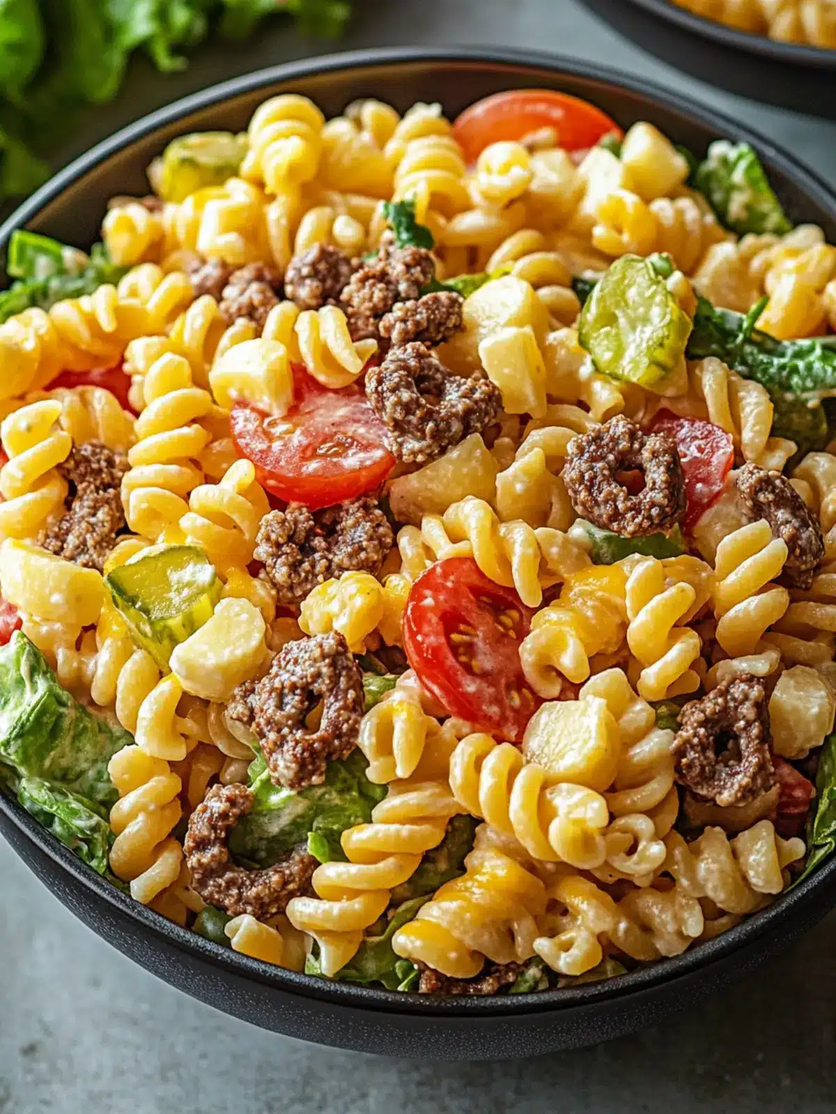 Big Mac Pasta Salad: A Fun Twist on Your Favorite Classic Big Mac Pasta Salad