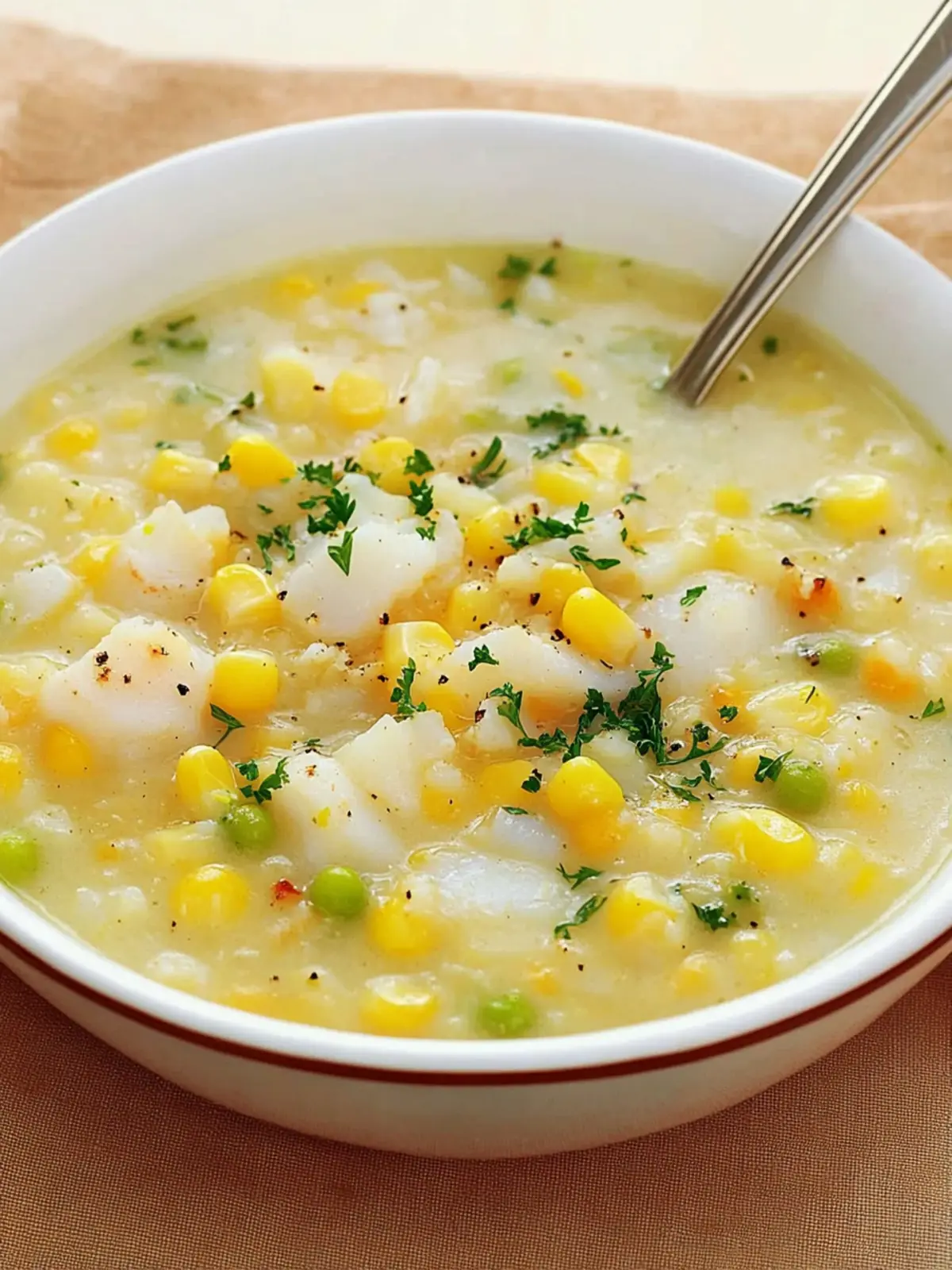 Creamy Cod and Corn Chowder for Cozy Nights In Cod and Corn Chowder